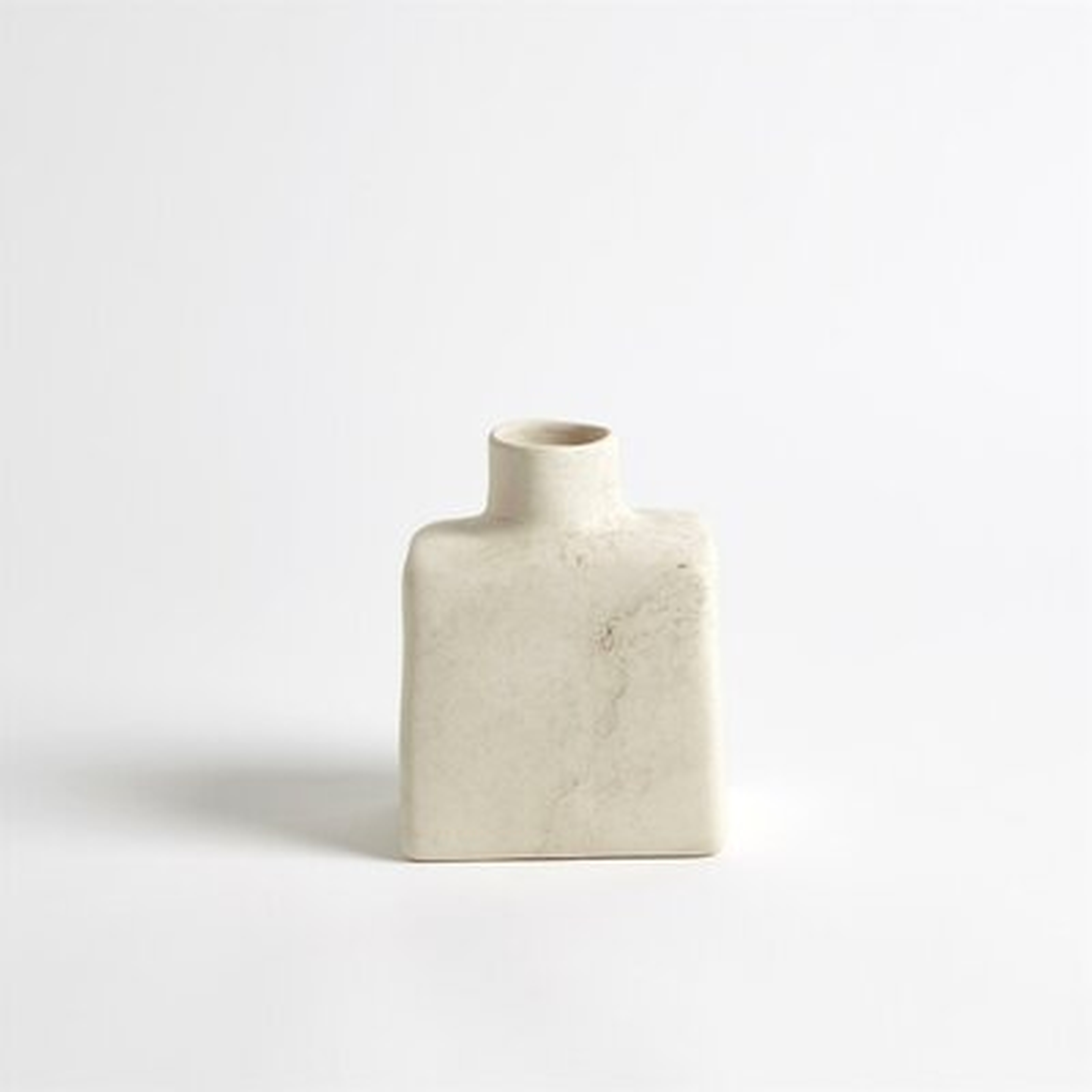 Ivory Ceramic Table Vase - Wayfair