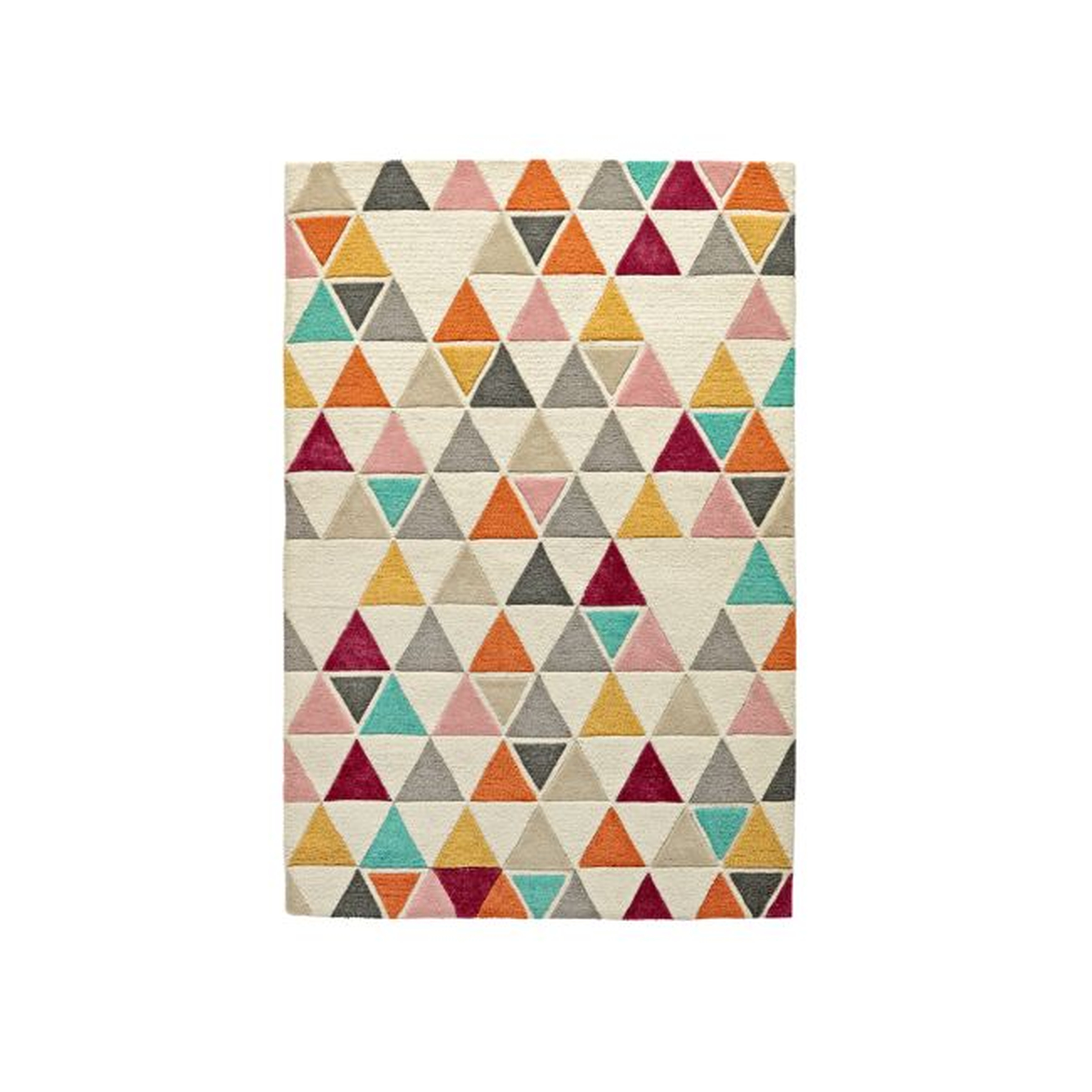 Triangles Geometric Rug 8x10 - Crate & Kids