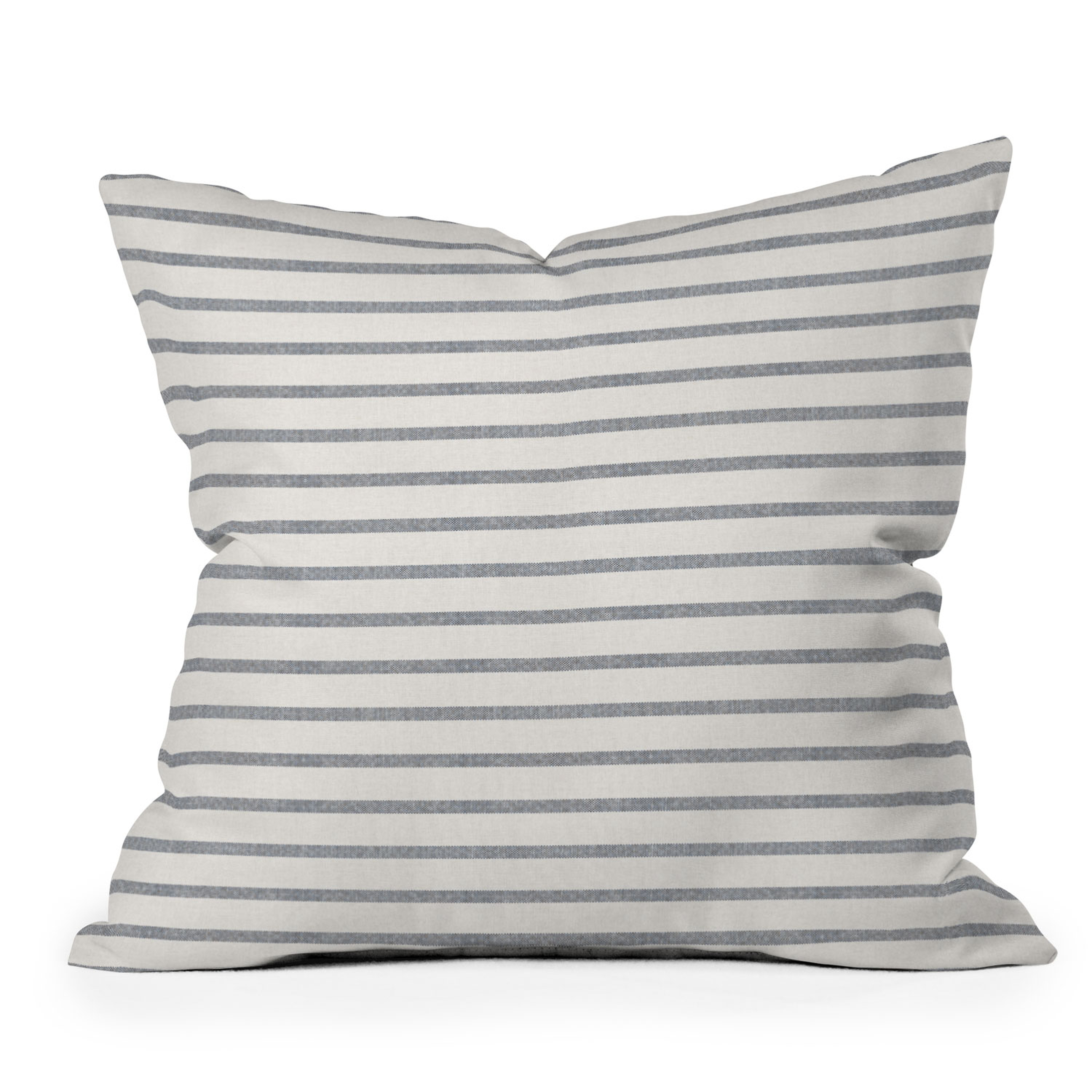 Dhurban Stripe by Holli Zollinger - Outdoor Throw Pillow 18" x 18" - Wander Print Co.