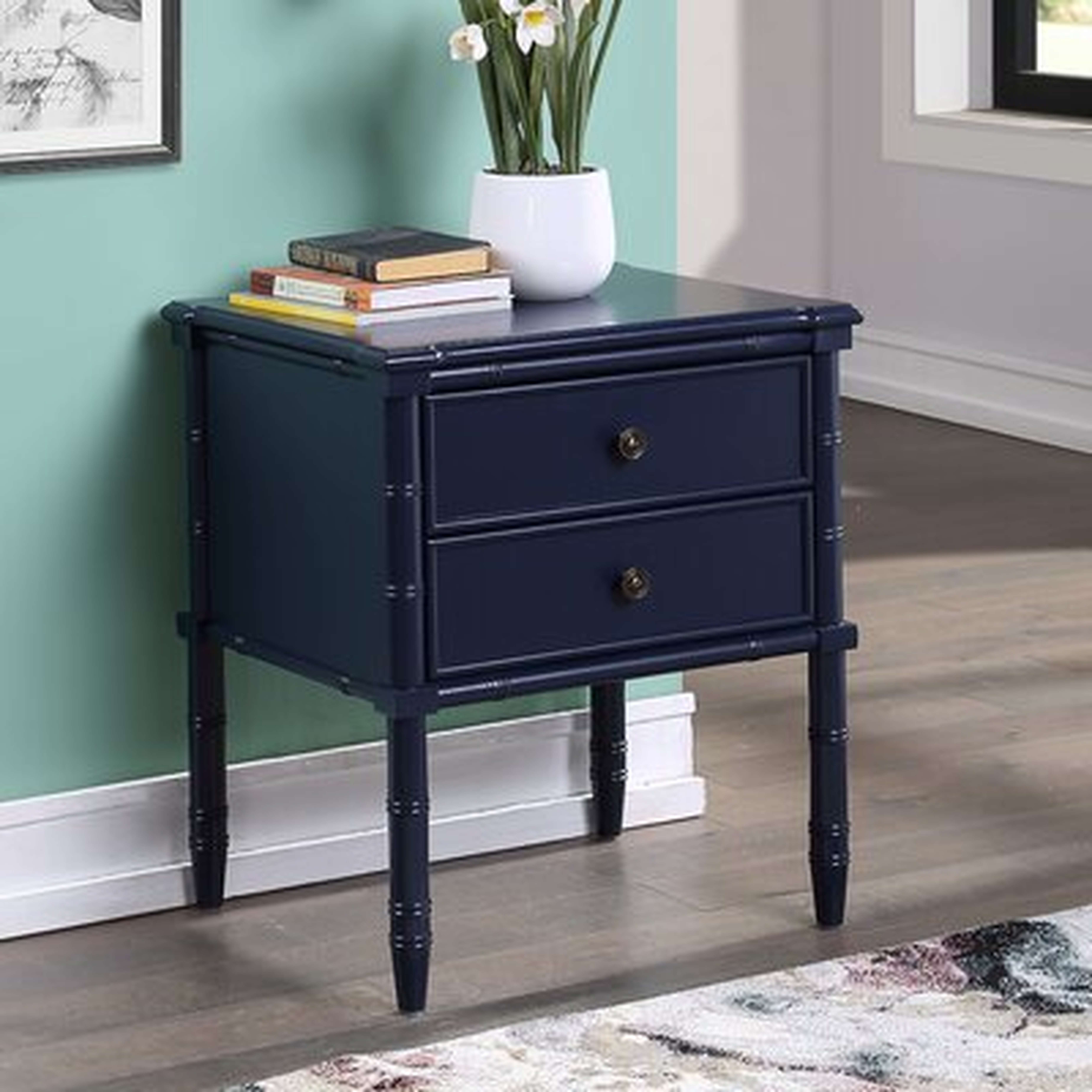 Peggy 2 Drawer Nightstand - Wayfair