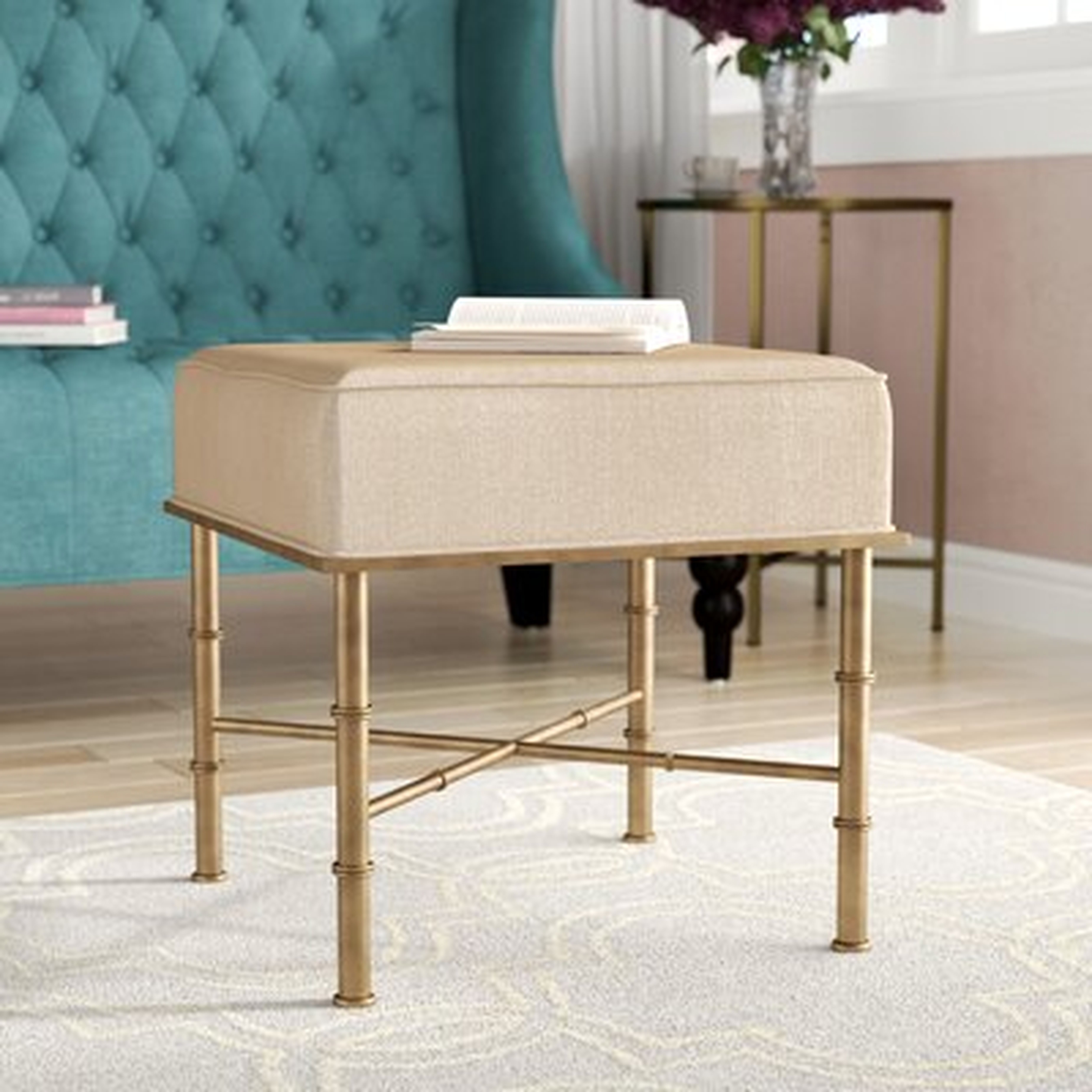 Barnish Vanity Stool - Wayfair