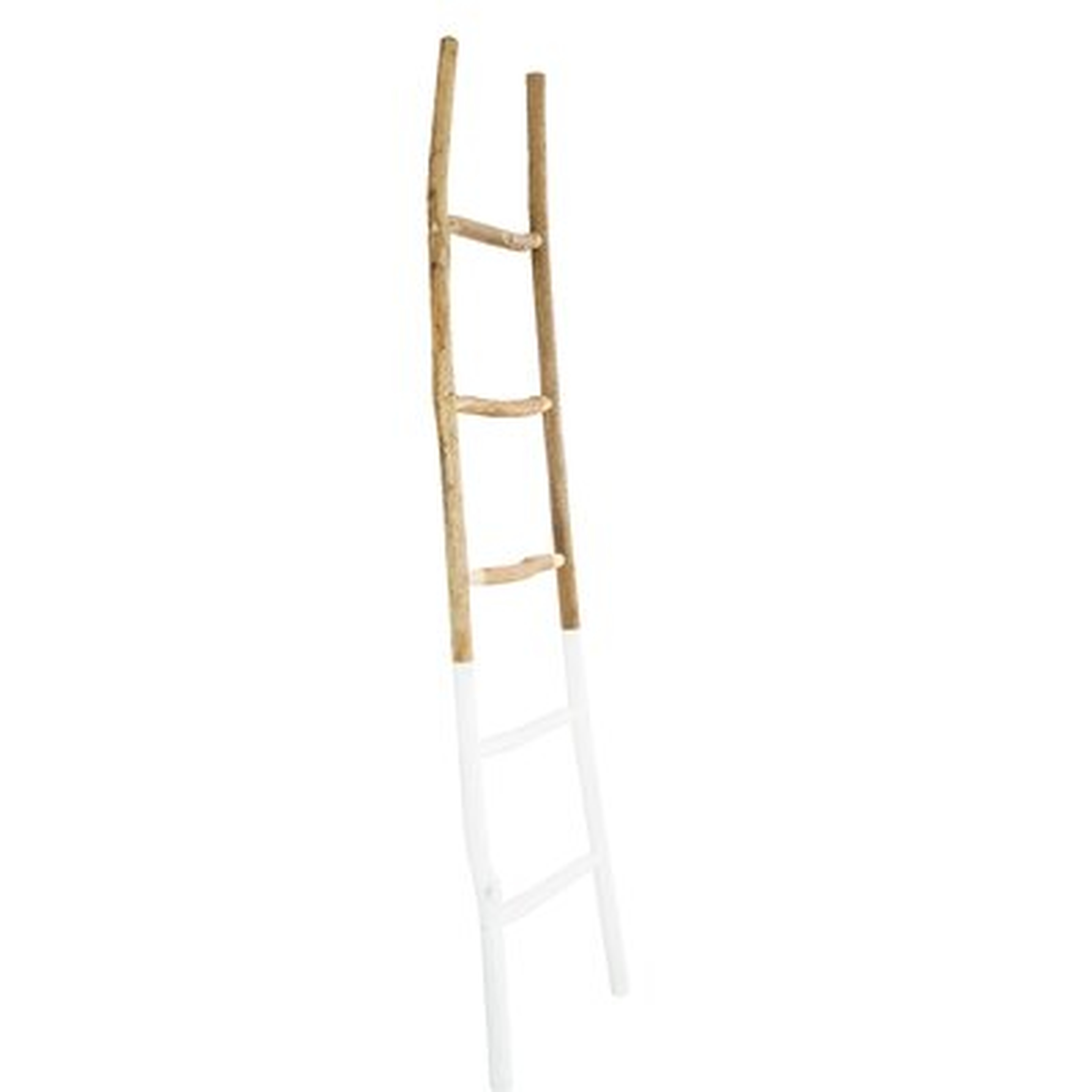 Painted Wood 6 ft Blanket Ladder - Birch Lane
