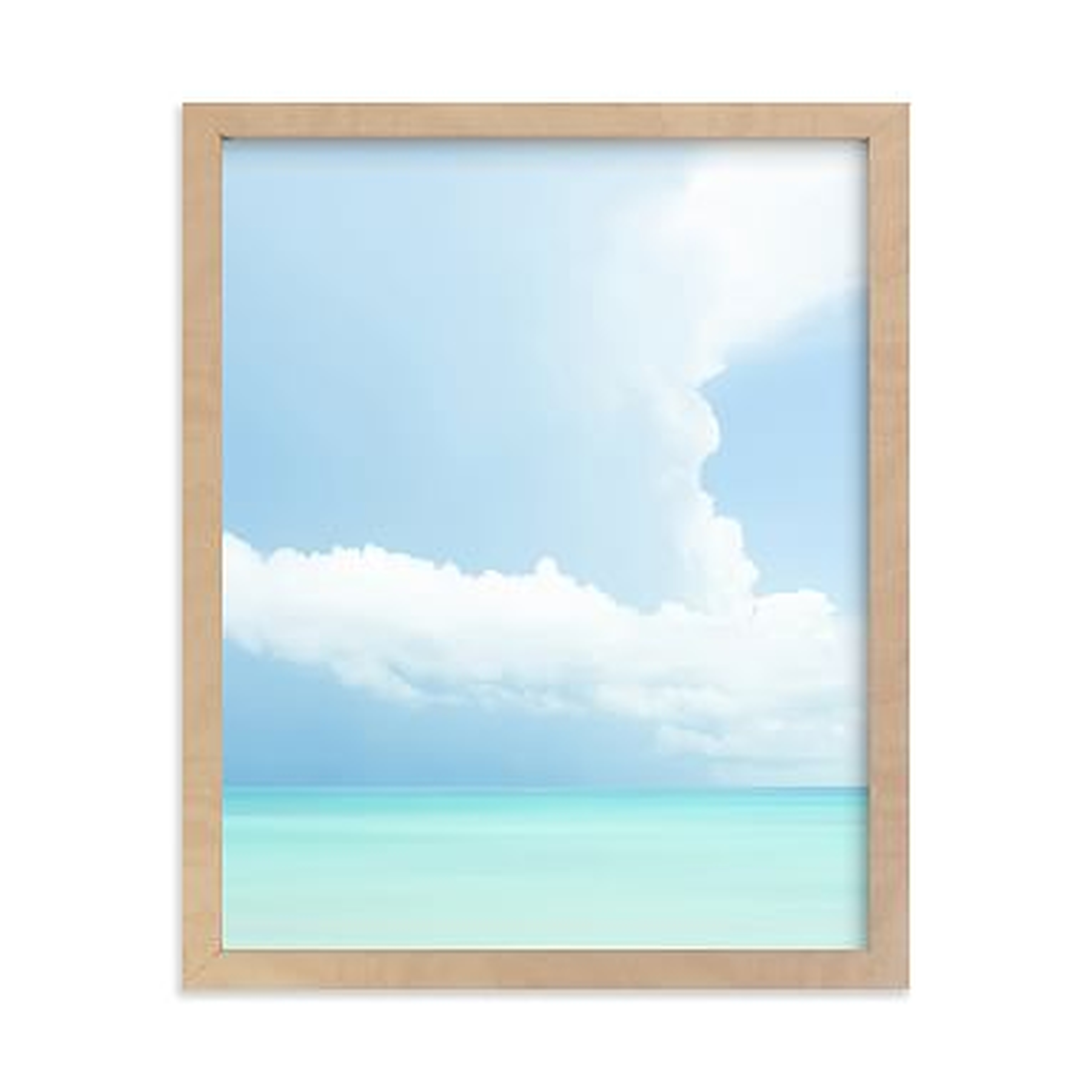 Summer Clouds Series 2 Framed Art by Minted(R),Natural, 8x10 - Pottery Barn Teen