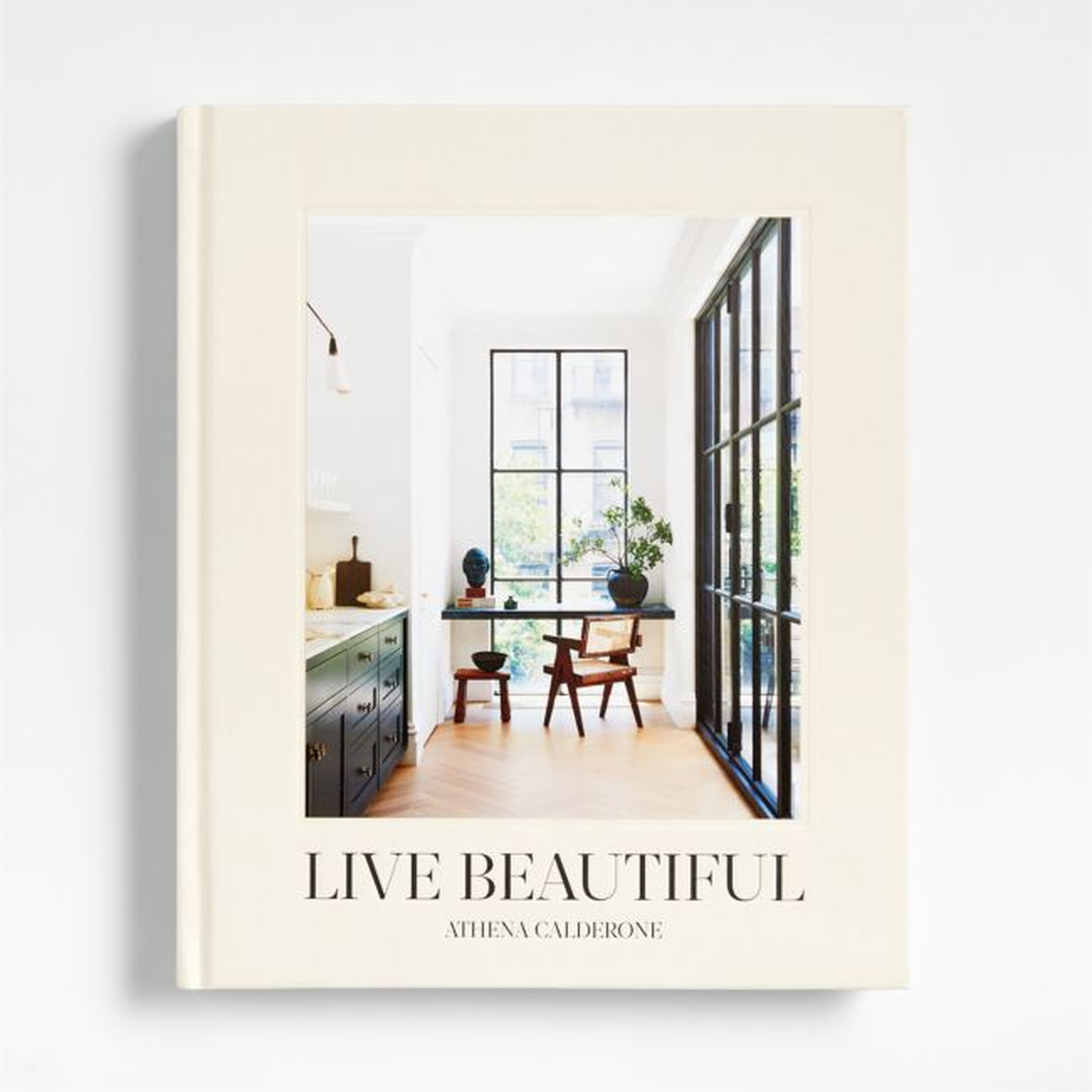 "Live Beautiful" Hardcover Book - Crate and Barrel