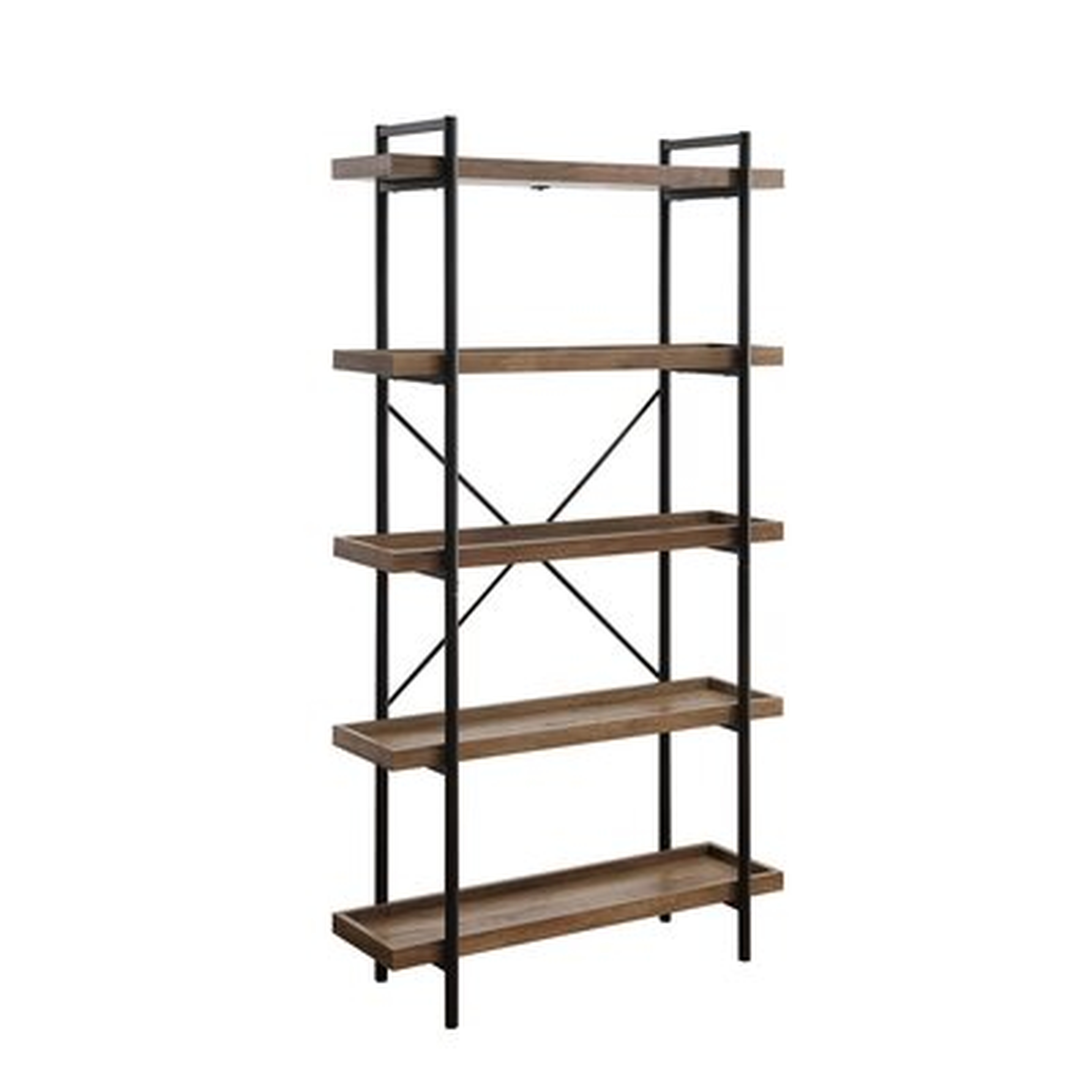 5-tier Industrial Bookshelf - Wayfair