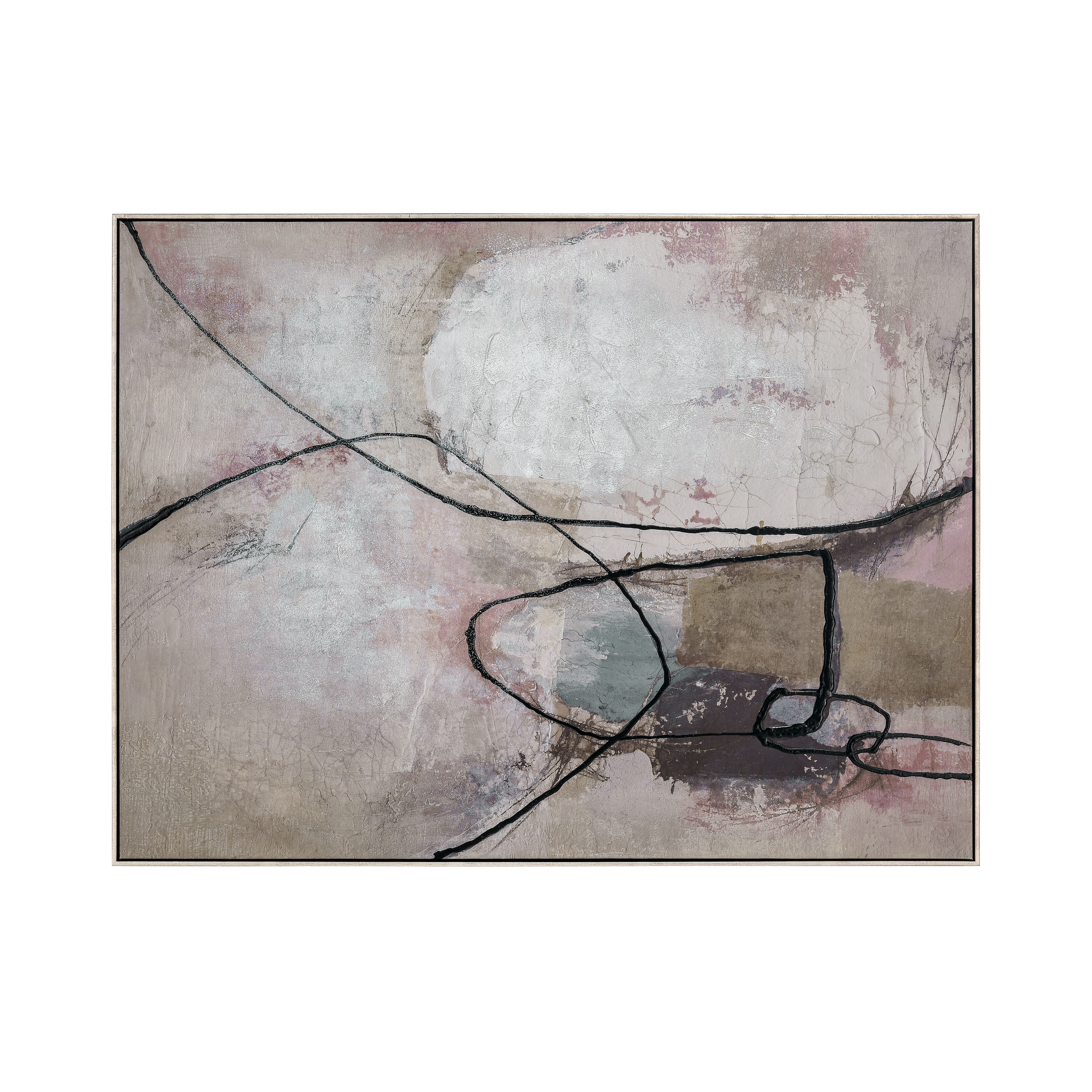 Kinetic Abstract Framed Wall Art - Elk Home