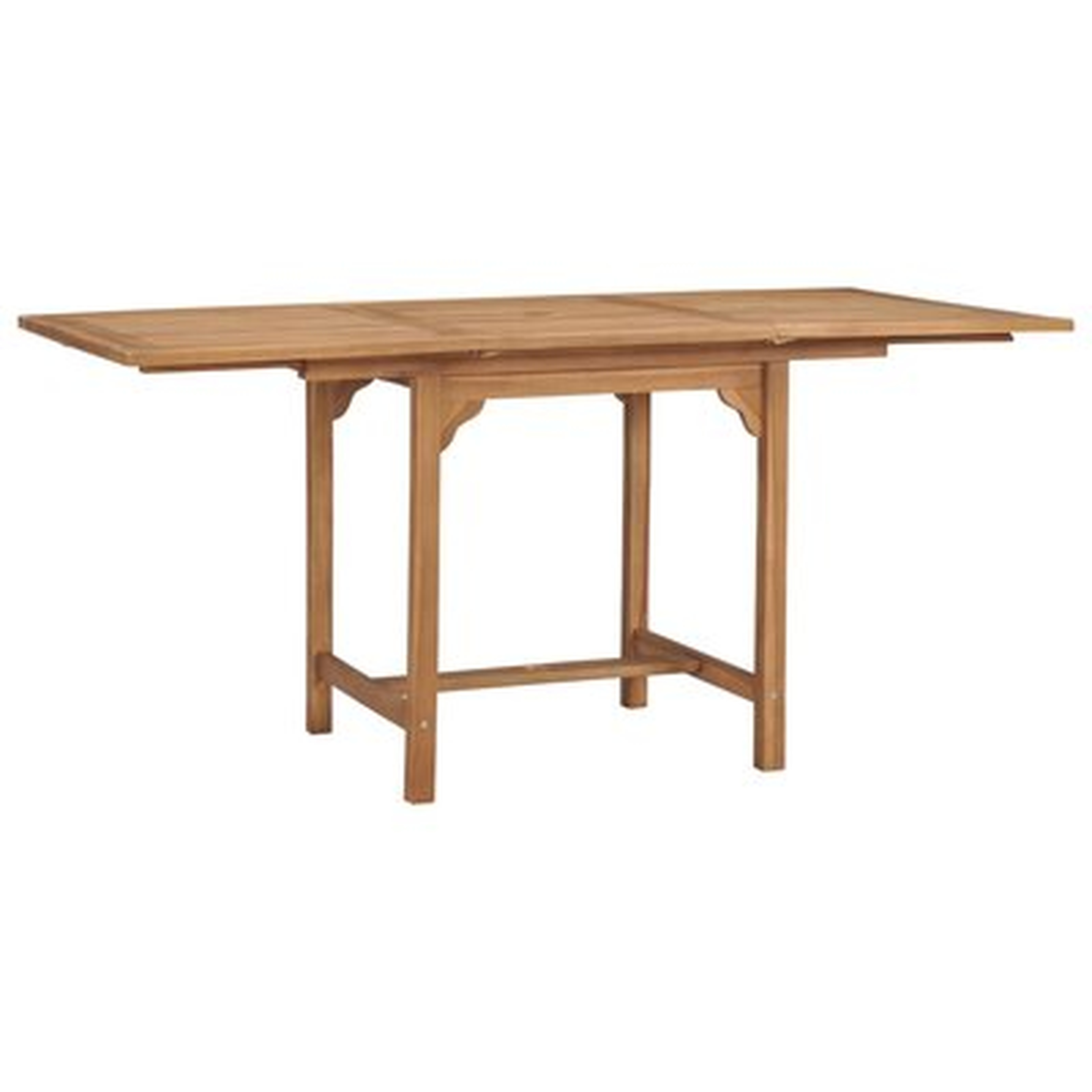Extendable Wooden Garden Table - Wayfair