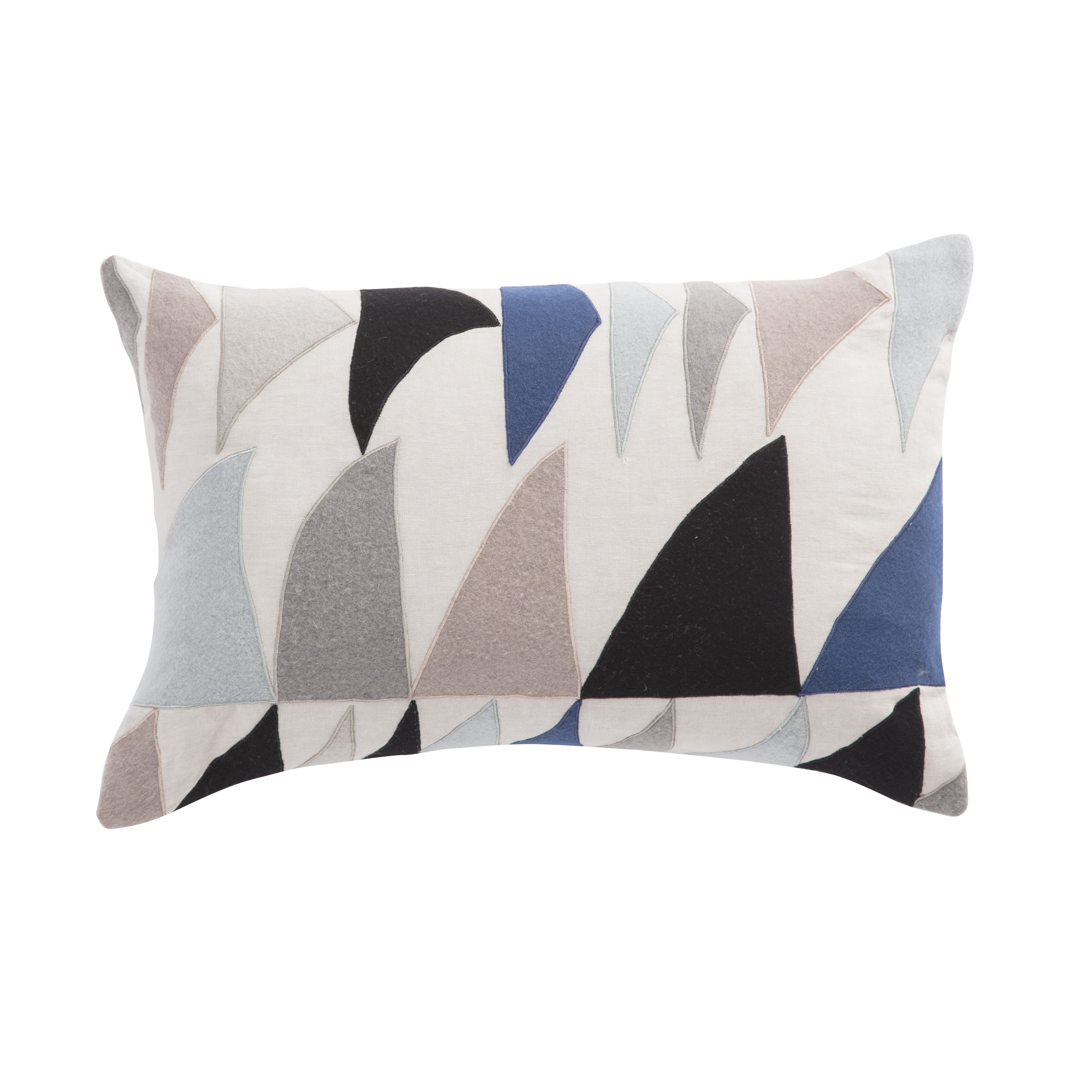Design (US) Blue 16"X24" Pillow - Collective Weavers