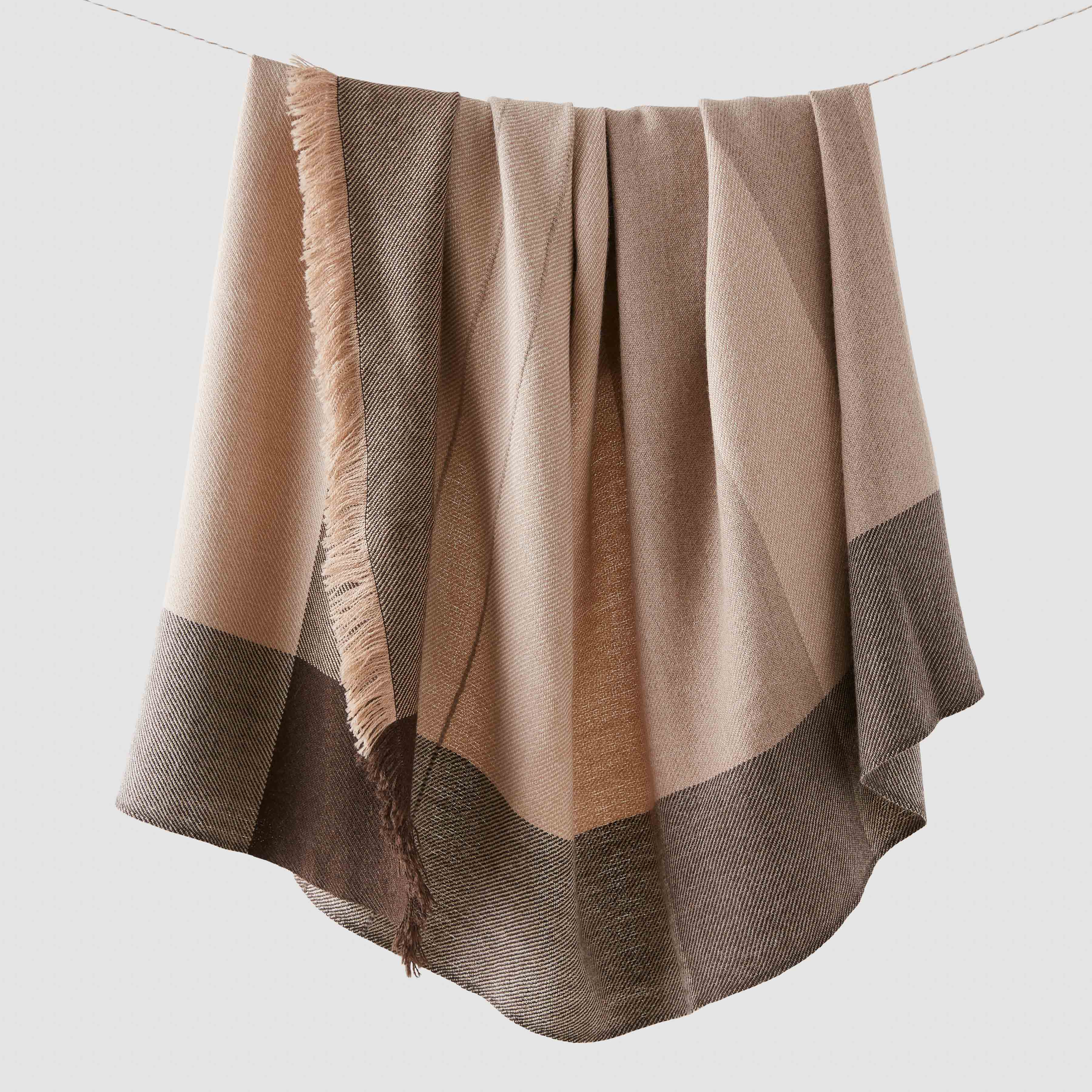 The Citizenry Palabra Alpaca Throw | Brown - The Citizenry