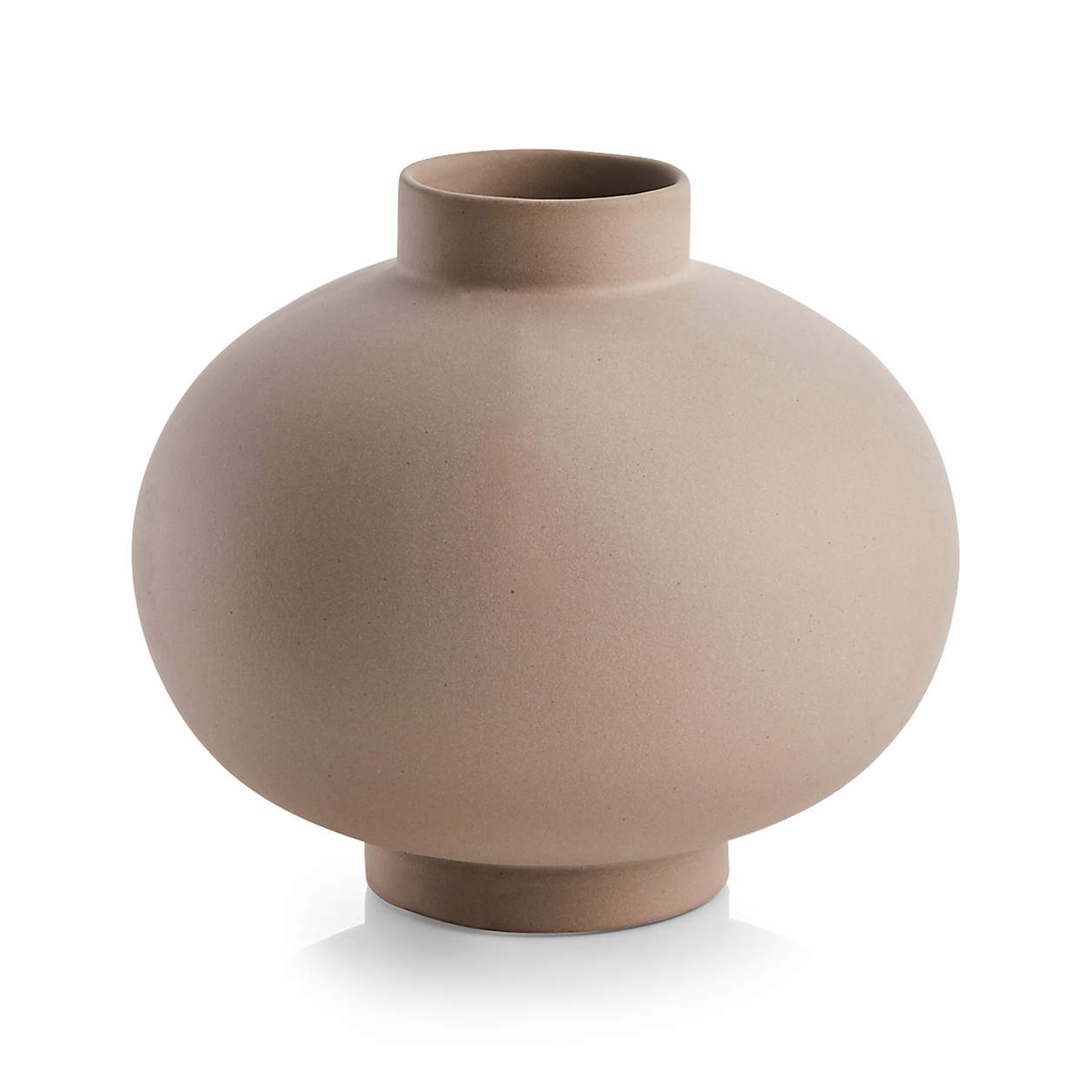 Full Moon Clay Vase by Leanne Ford - Crate and Barrel