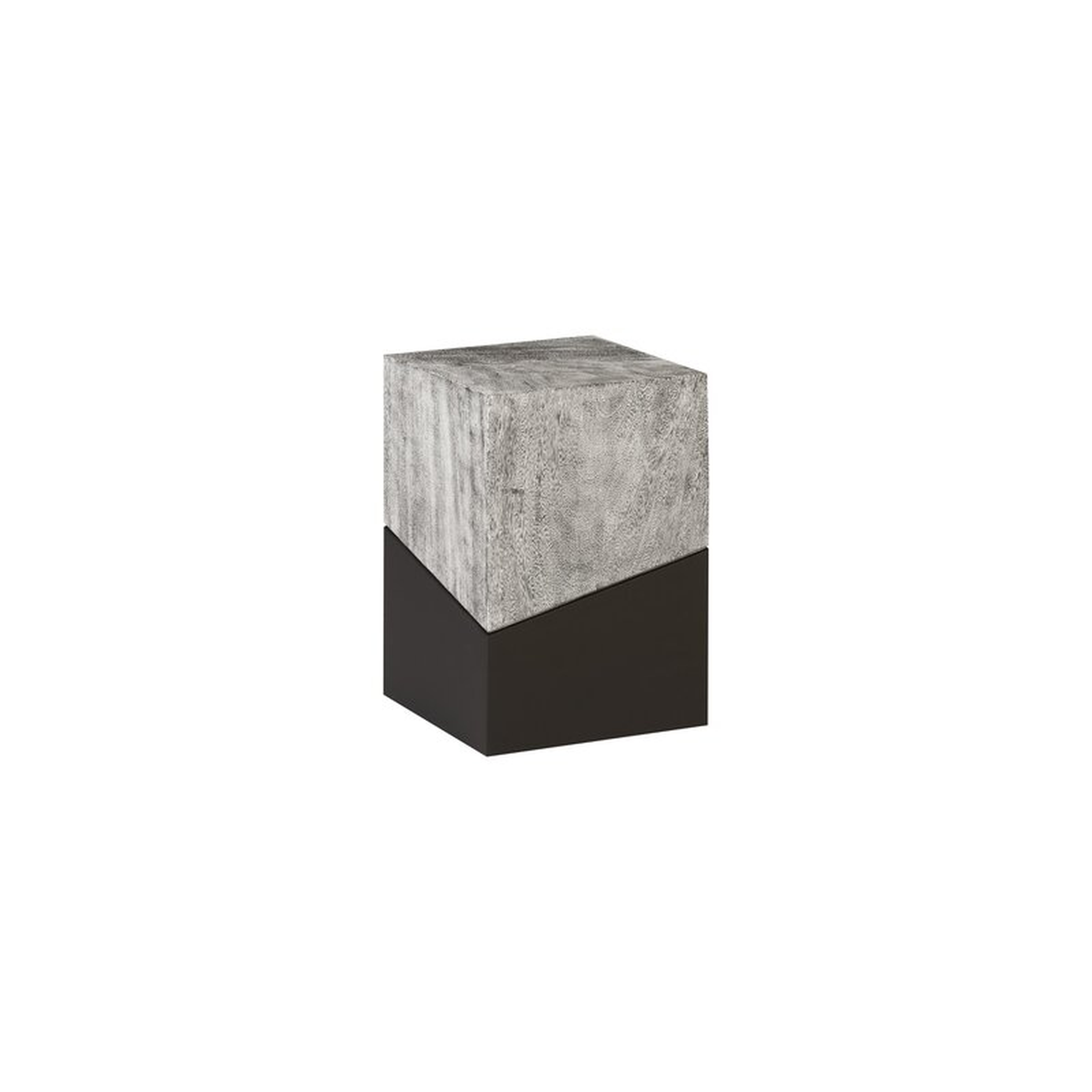 Phillips Collection Geometry Solid Wood Block End Table - Perigold