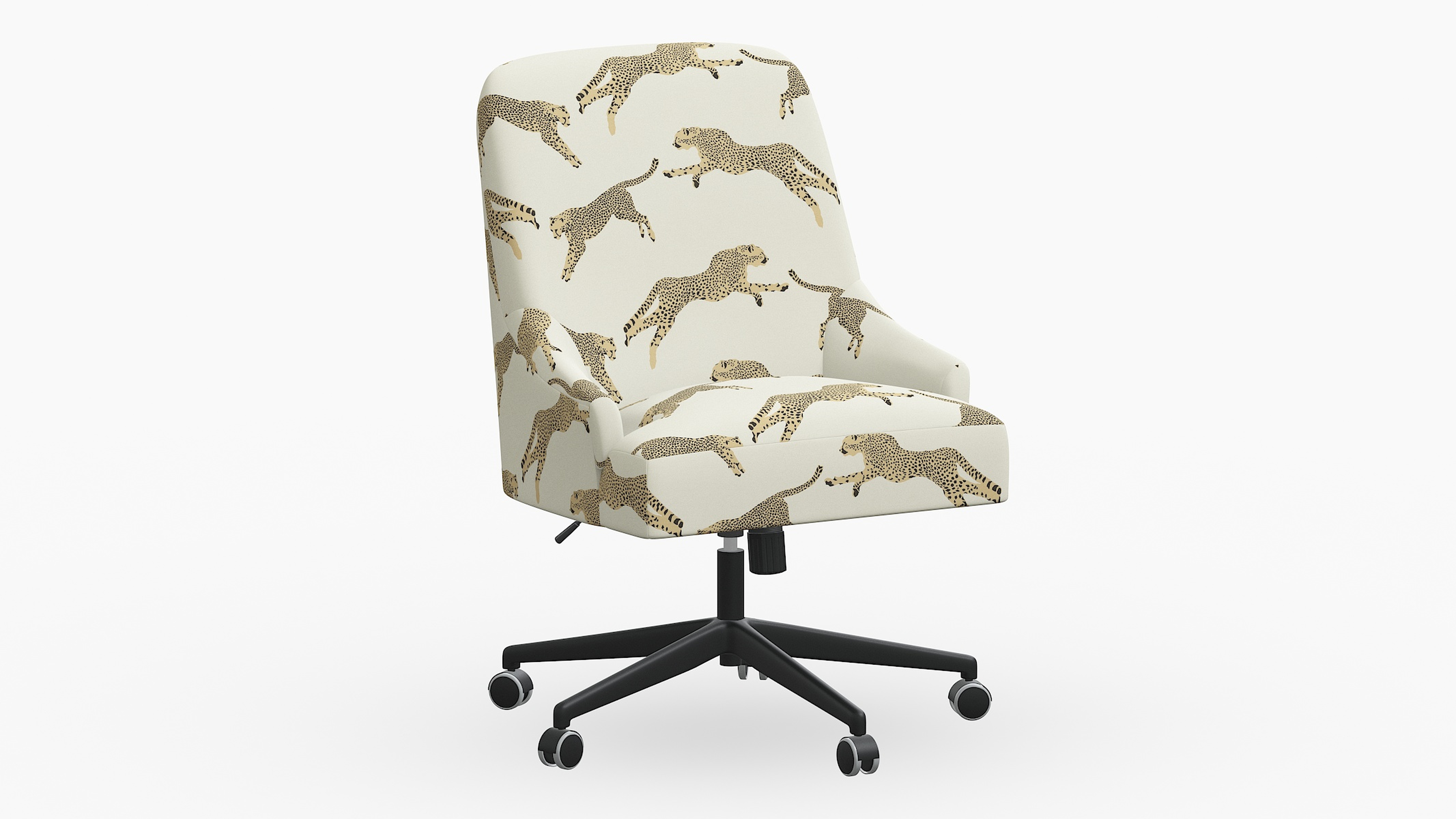 Traditional Task Chair, Desert Cheetah - The Inside