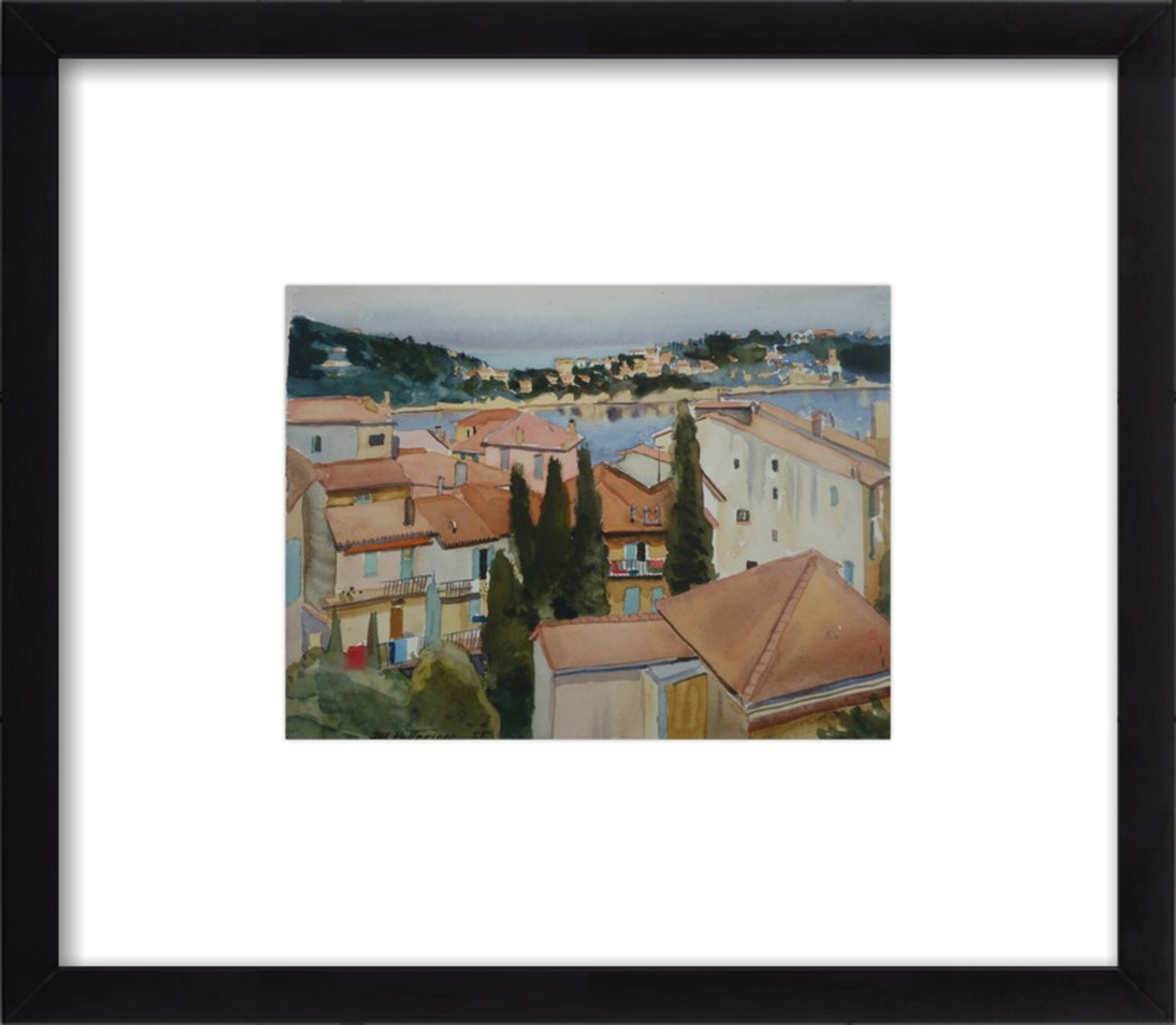 Ville Franche by Michael Patterson for Artfully Walls - Artfully Walls