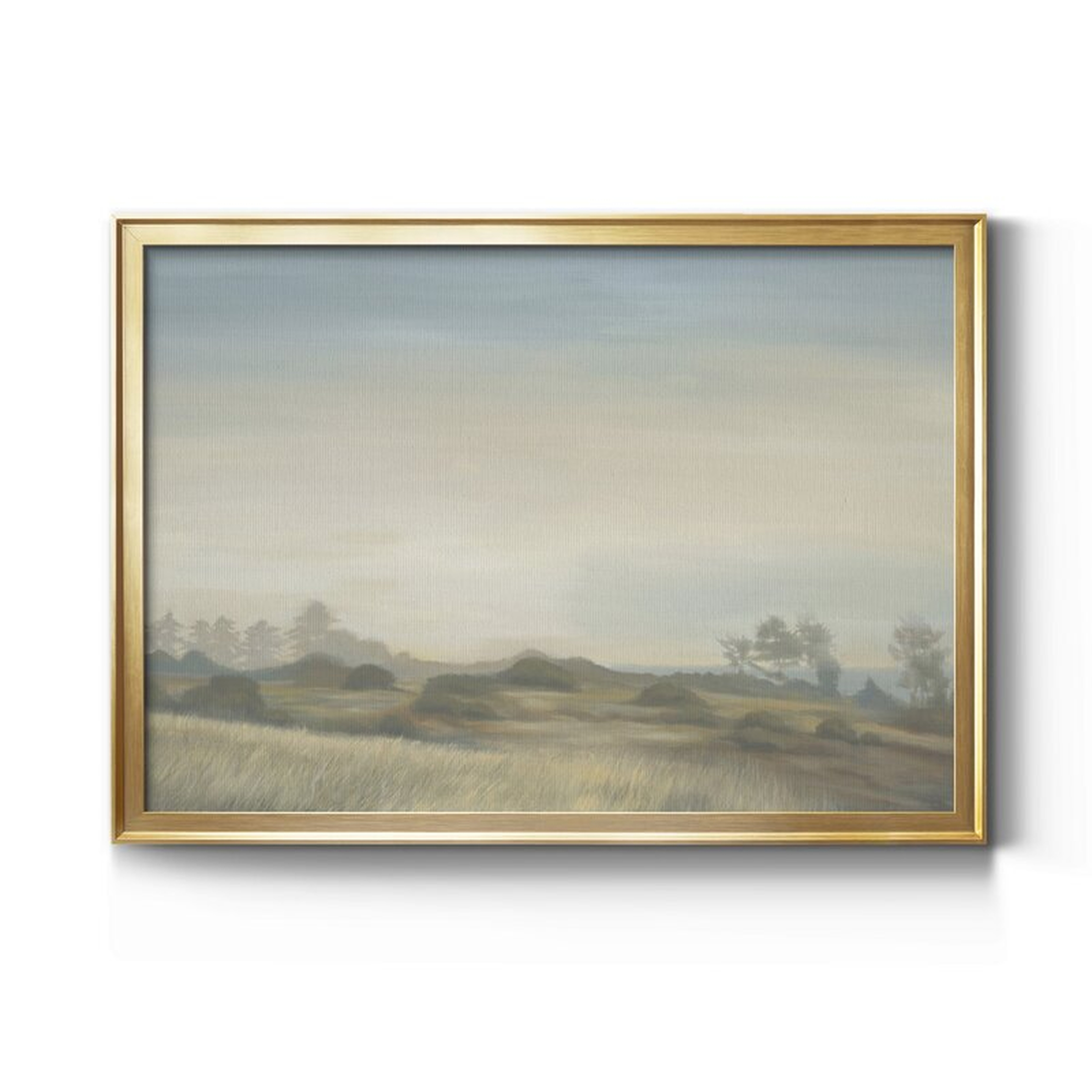 Waves Of Grain, Picture Frame Print on Canvas, 42.5" x 30.5" - Wayfair