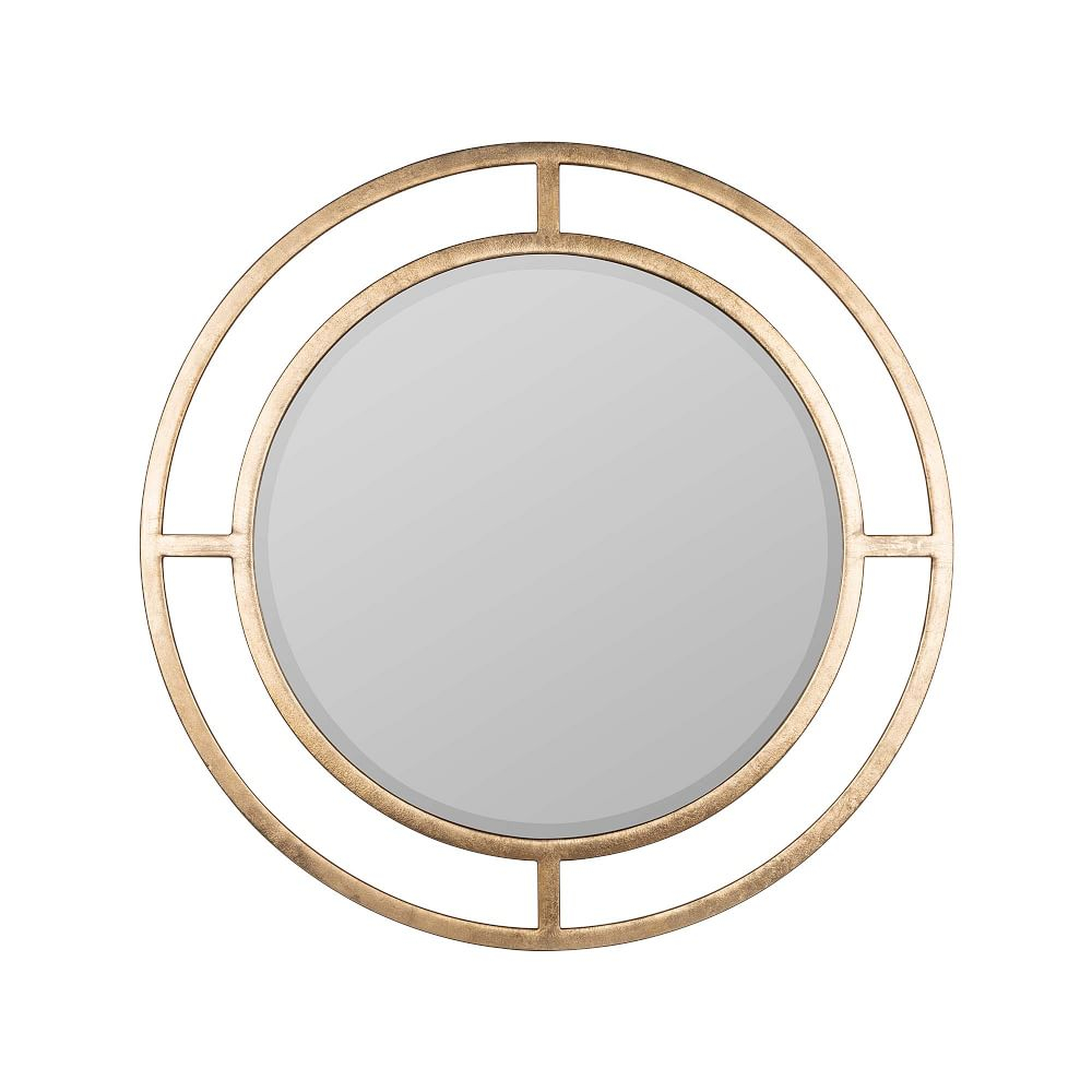 Averie Wall Mirror, Gold - West Elm