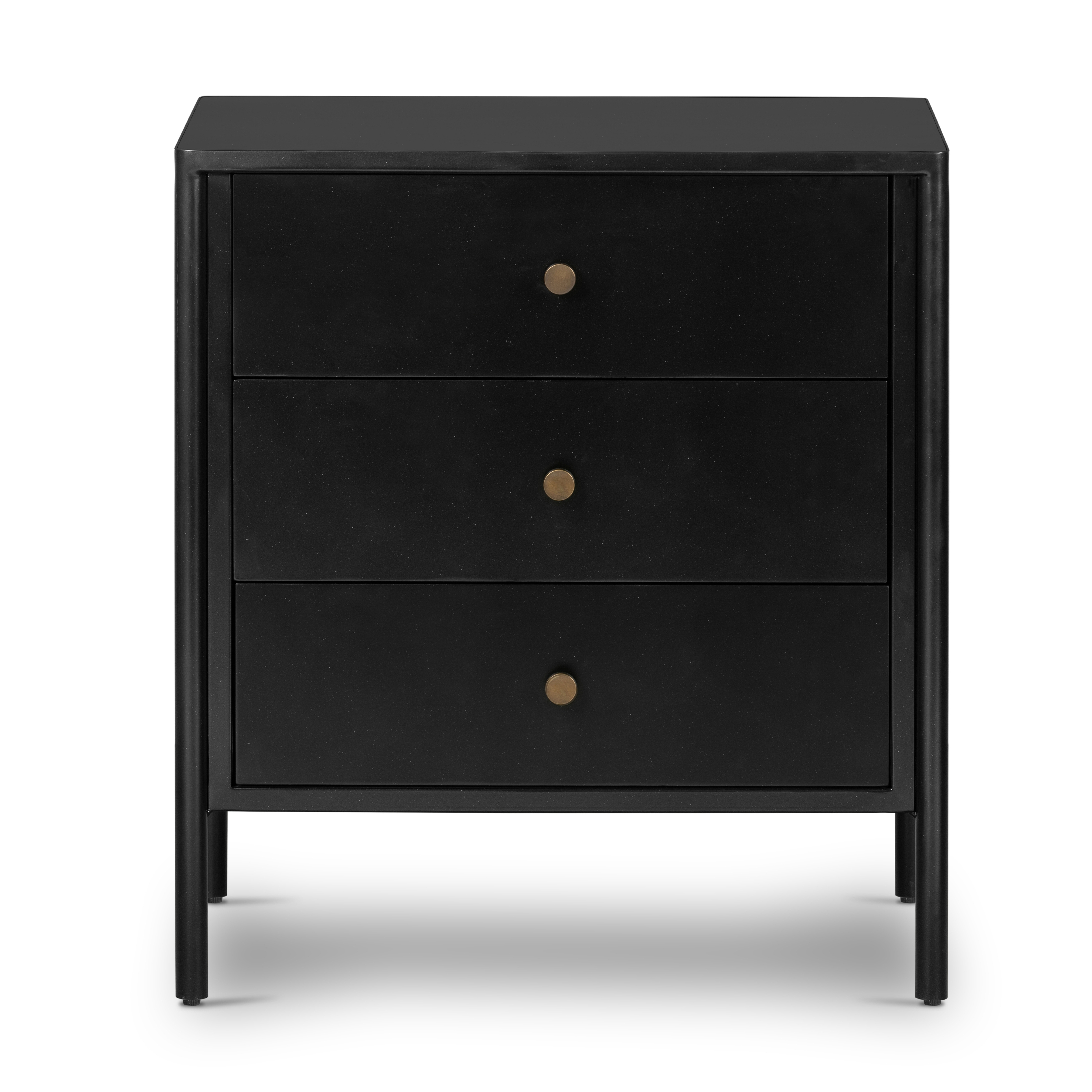 Soto Nightstand-Black - Four Hands