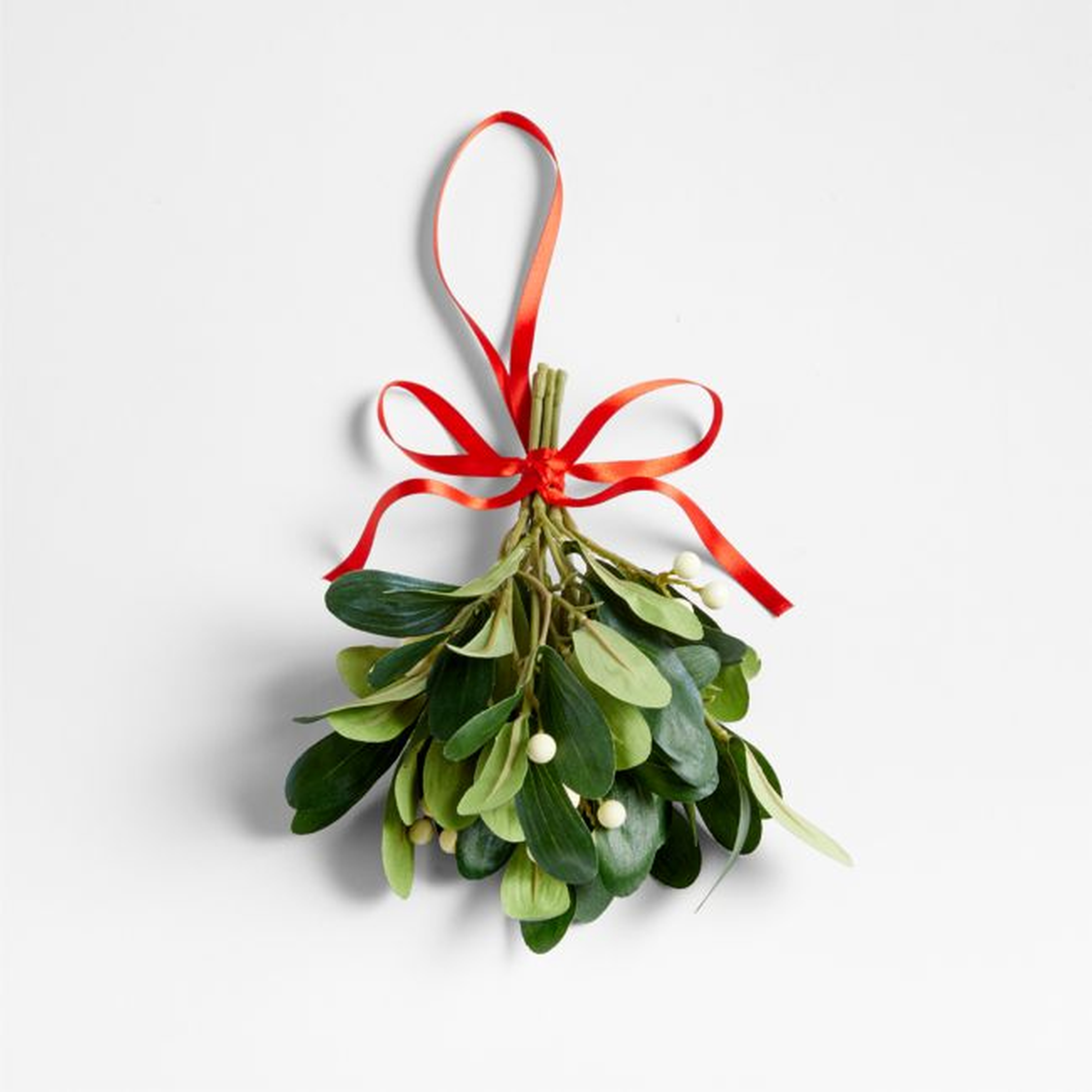 Faux Hanging Mistletoe Decoration - Crate and Barrel