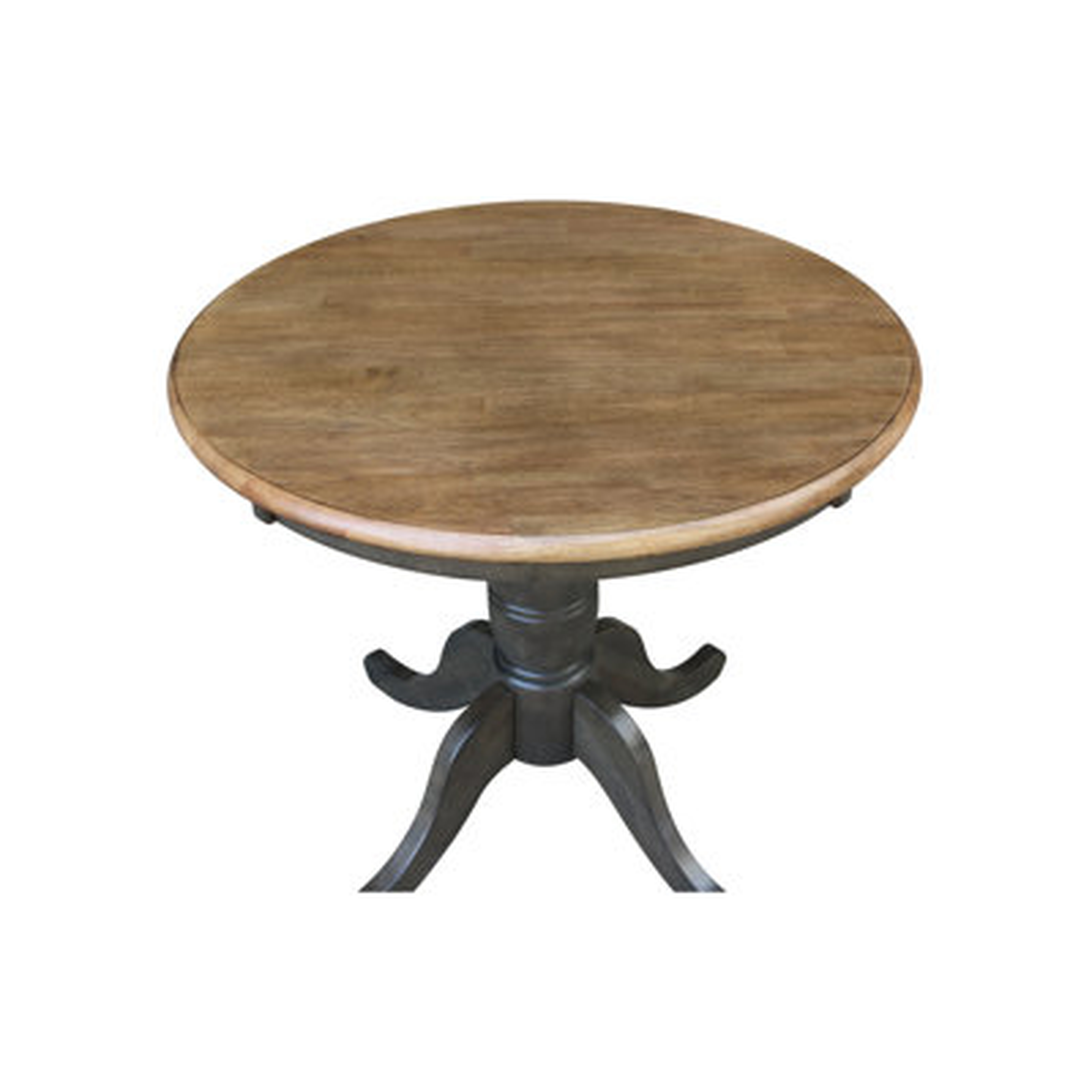 Rubberwood Solid Wood Dining Table - Wayfair