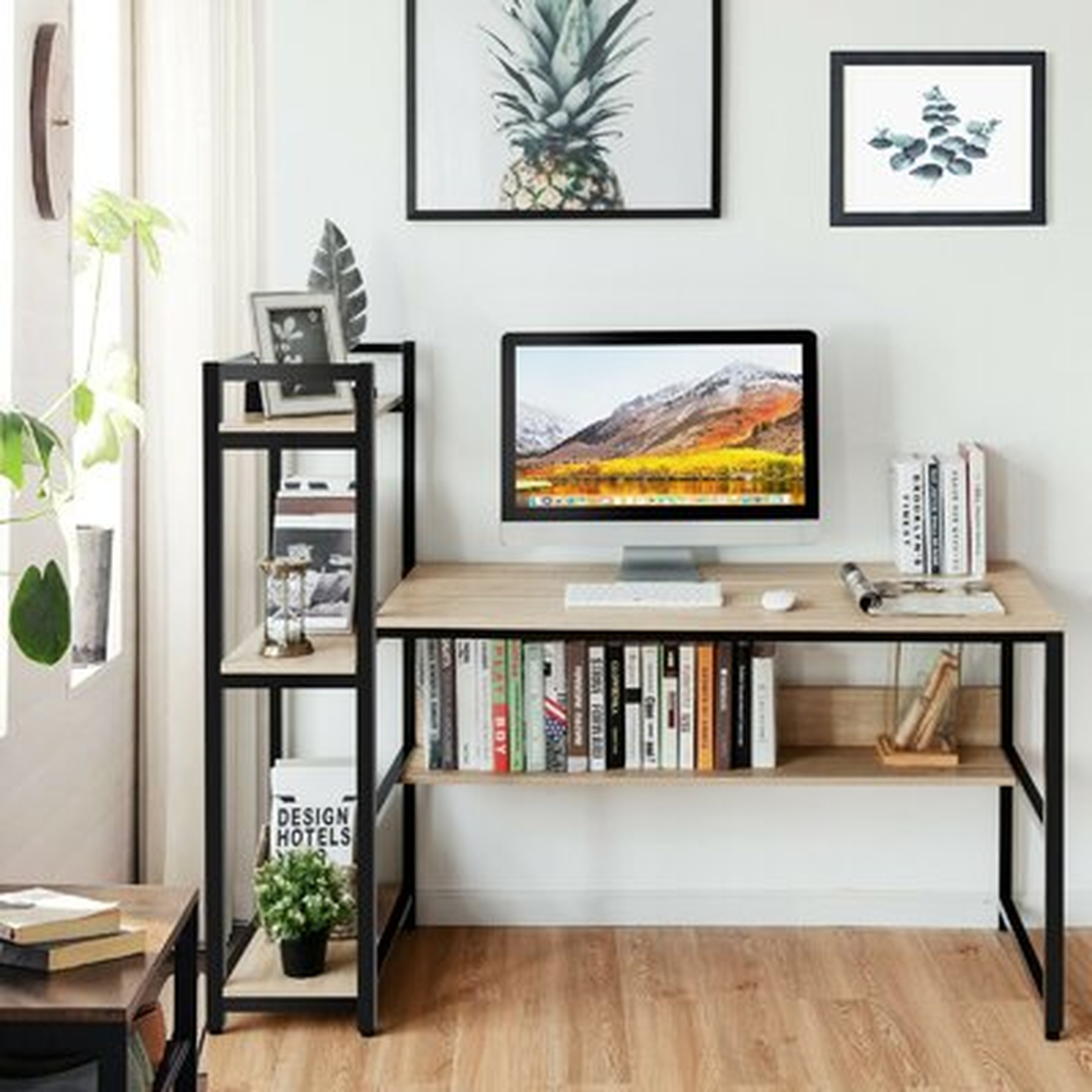 Home Office Workstation Desk - Wayfair
