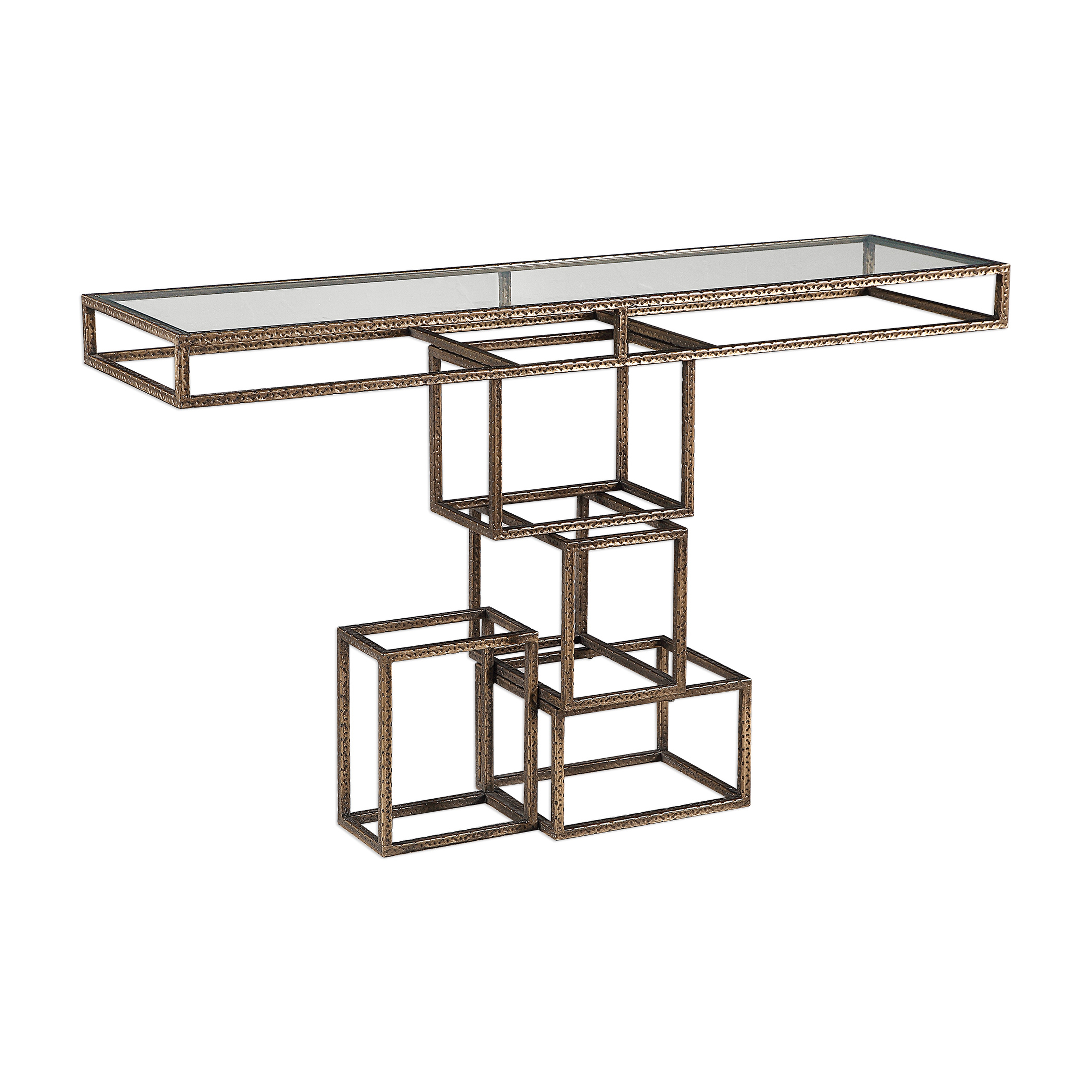 Ruslan Bronze Console Table - Hudsonhill Foundry