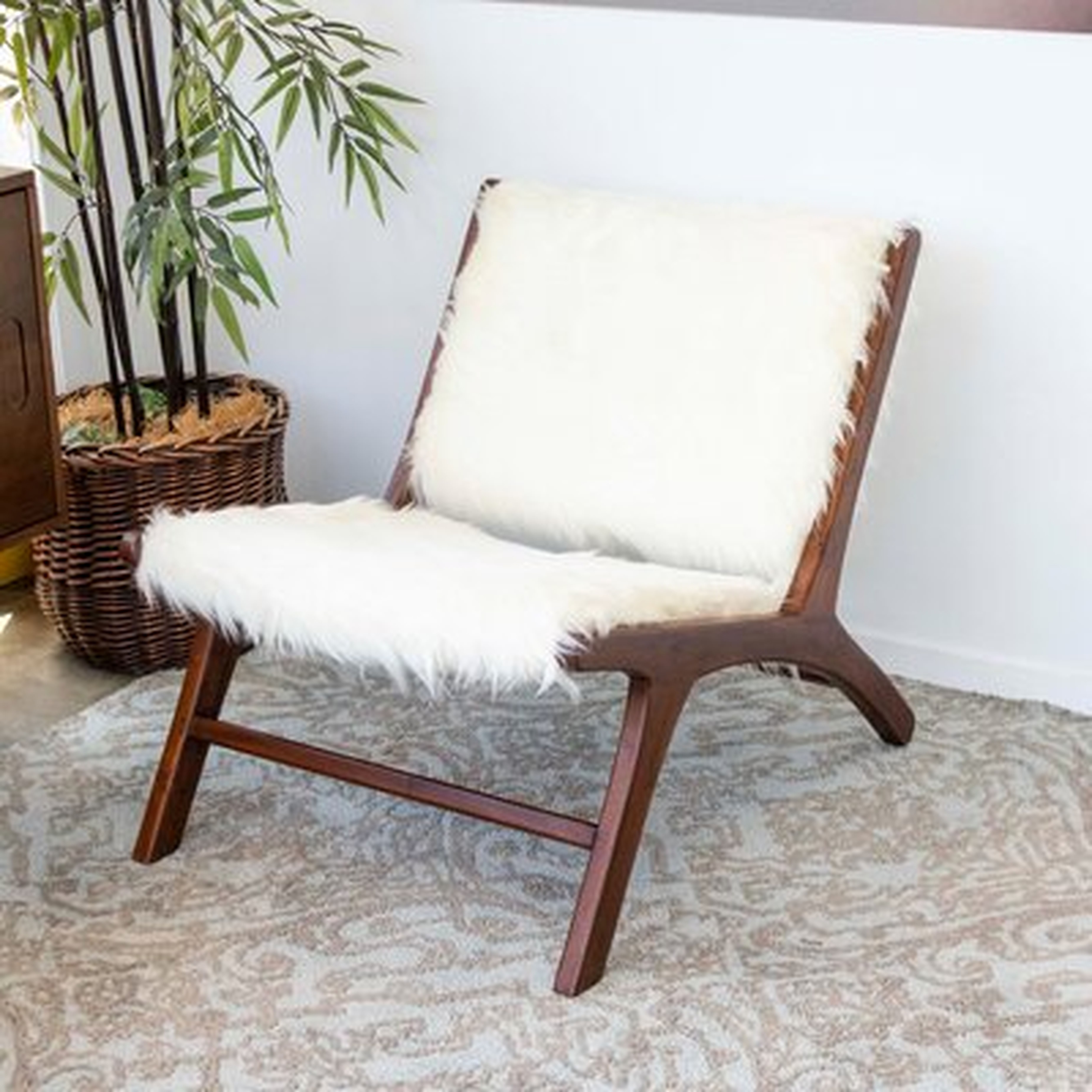 Mid Century Modern Quillen  Lounge Chair - Wayfair