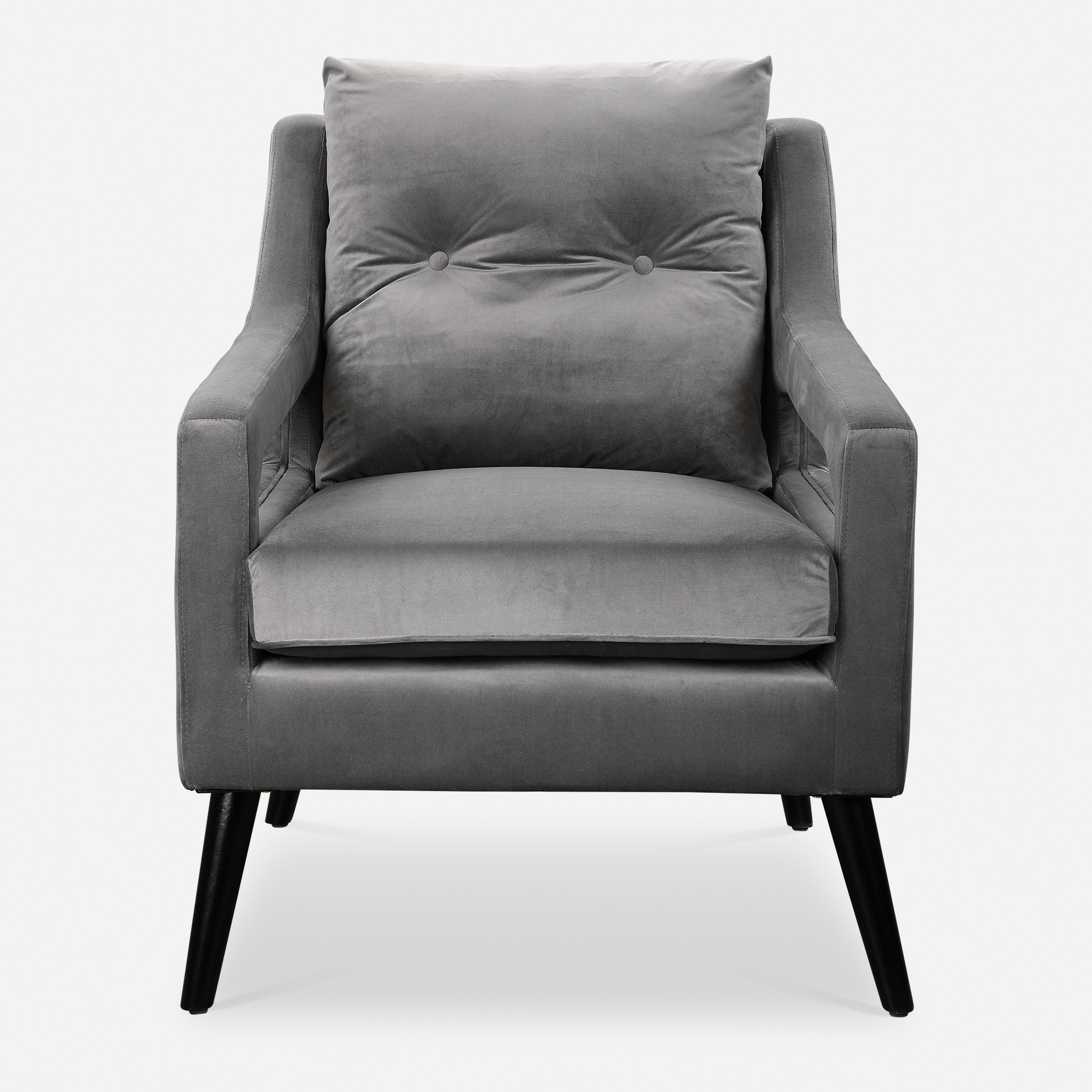 O'Brien Gray Armchair - Uttermost