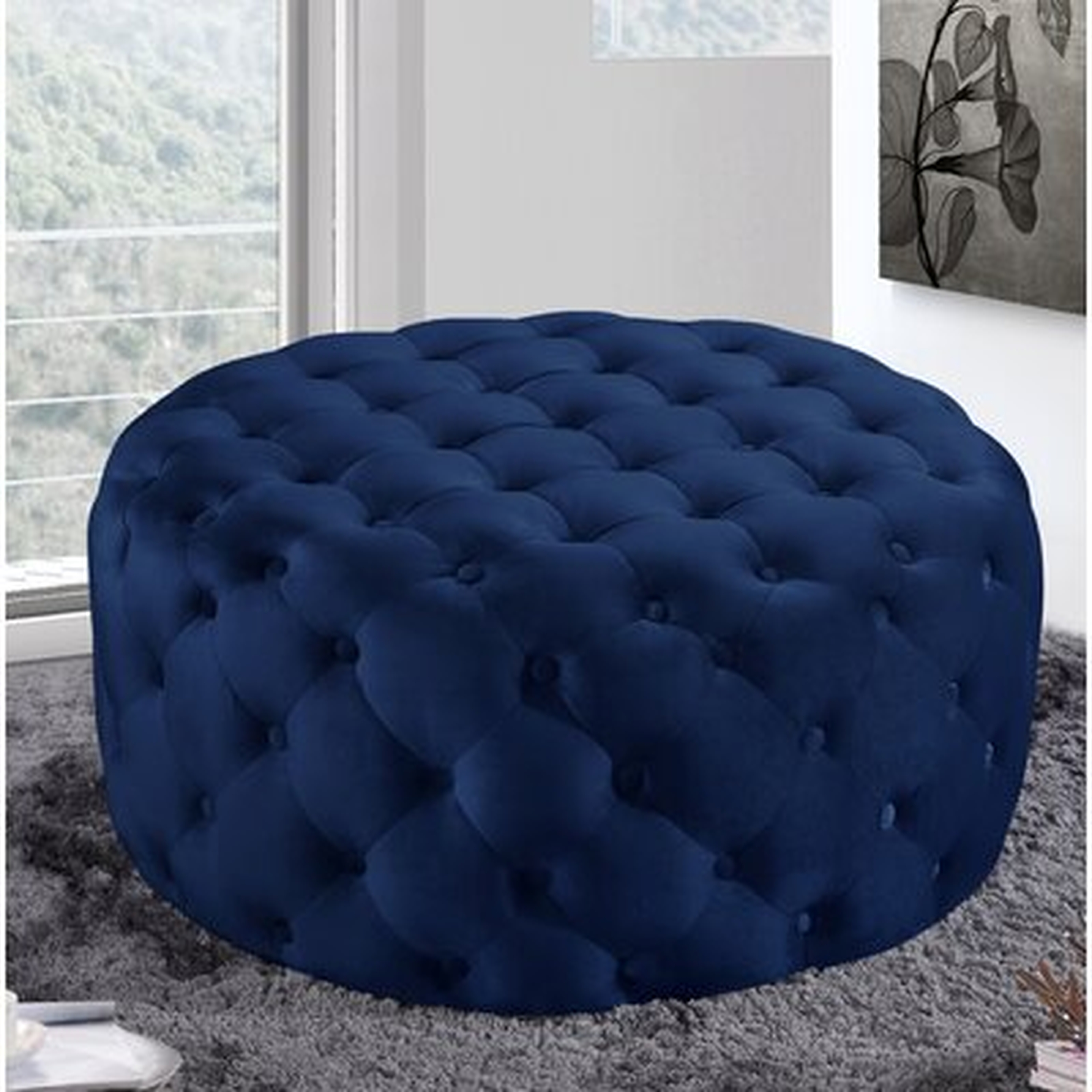 Newbill Tufted Cocktail Ottoman - Wayfair