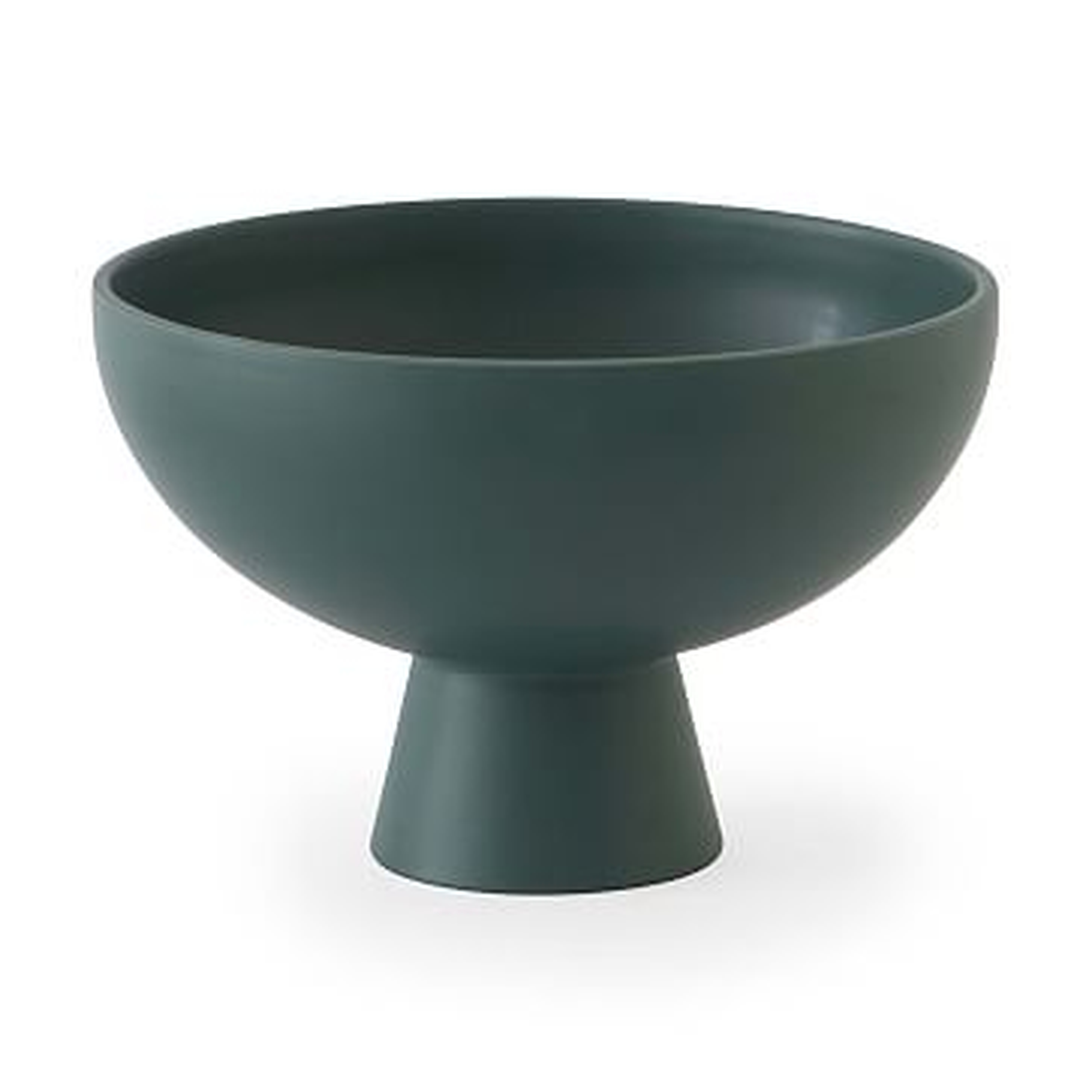 MoMA Collection Raawii Strom Bowl Large, Ceramic, Green Gables - West Elm