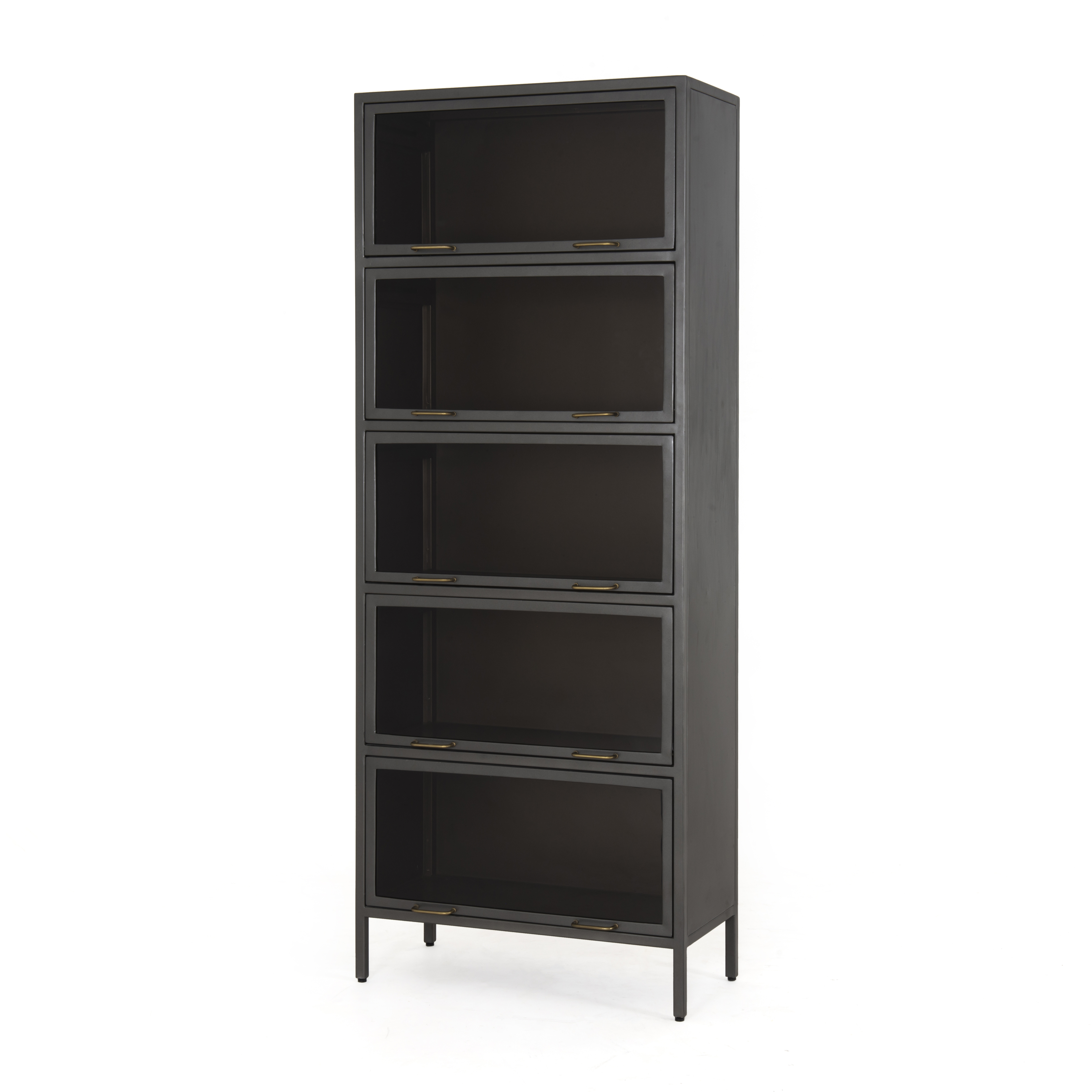 Aviva Barrister Cabinet-Gunmetal - Four Hands