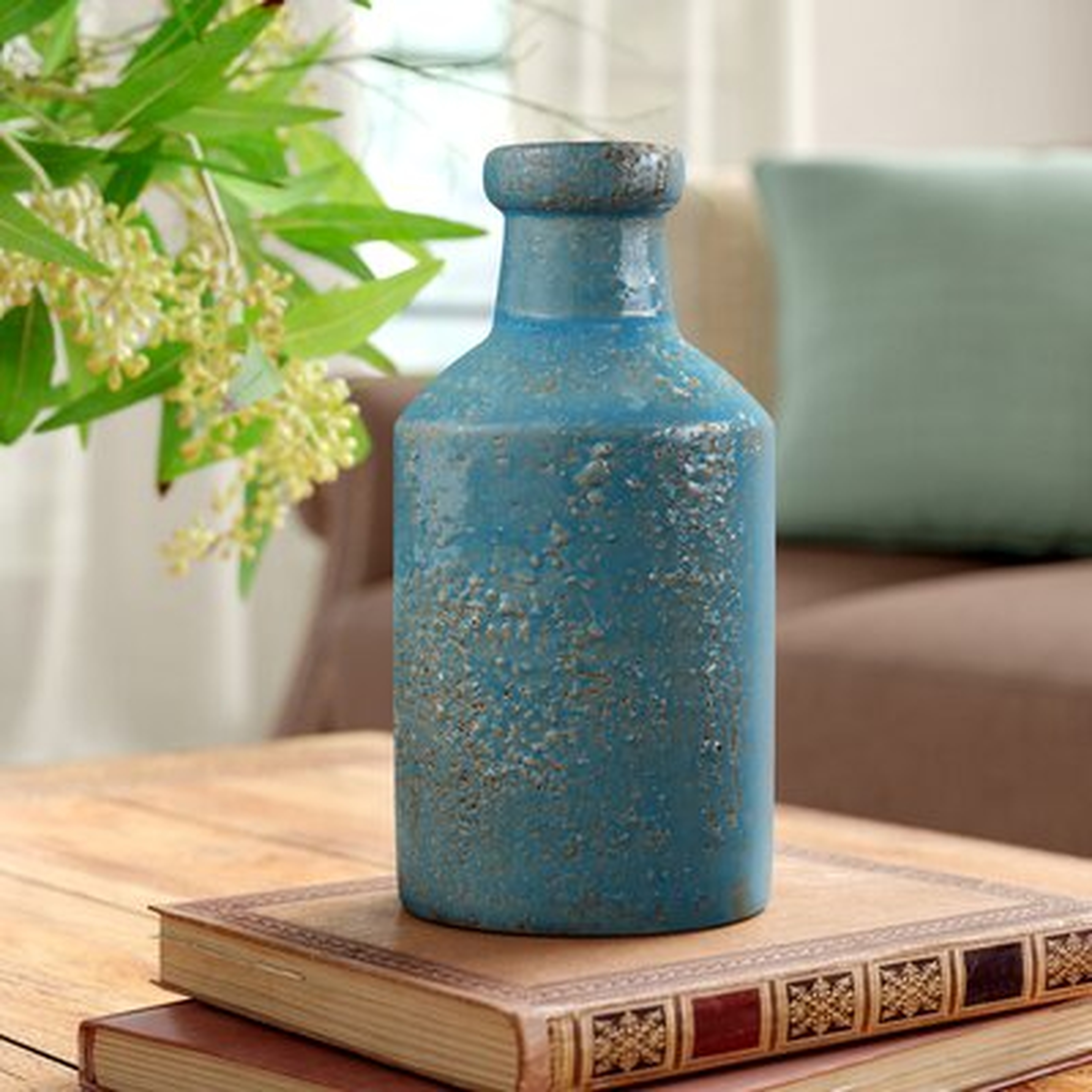 Chouteau Ceramic Milk Jug Table Vase - Birch Lane