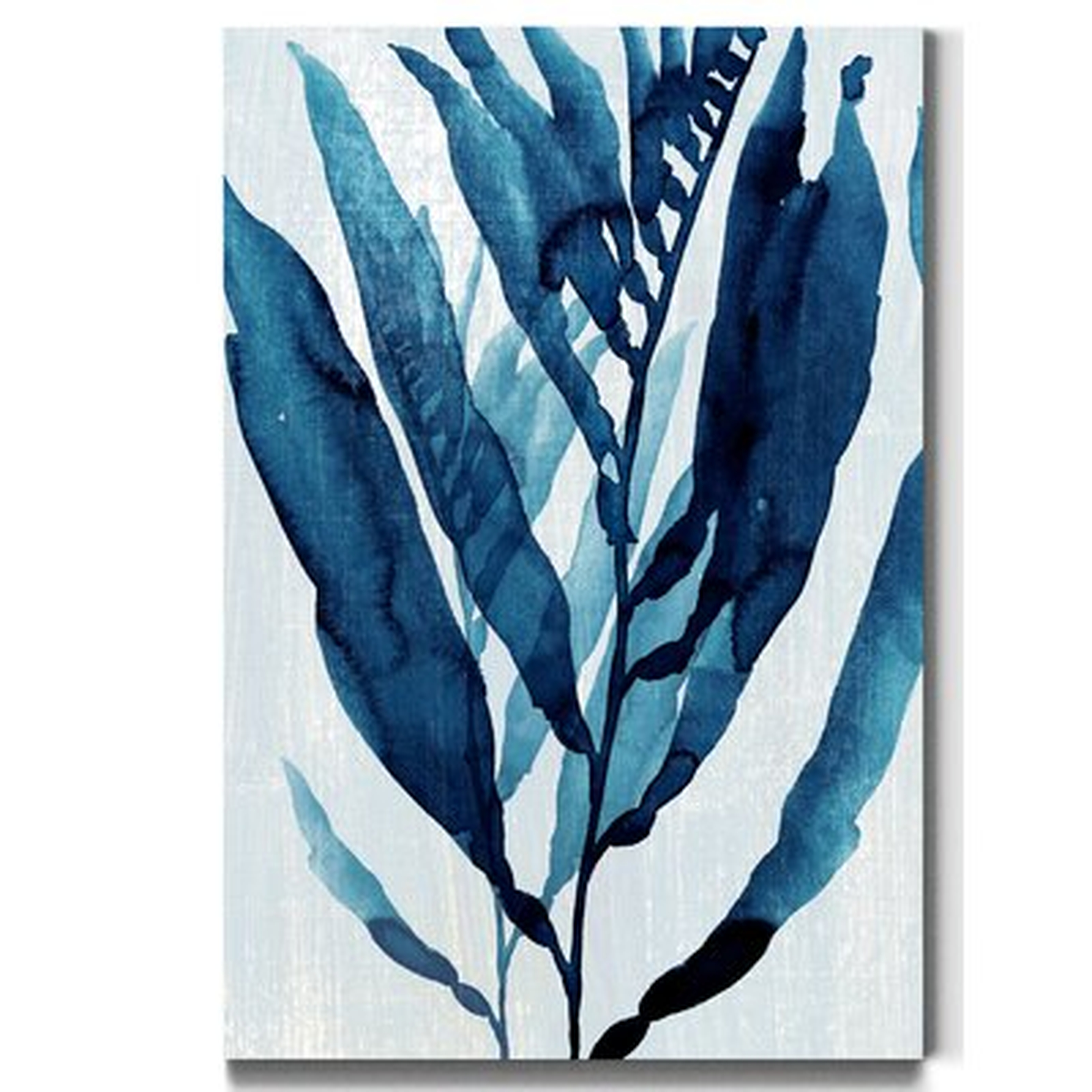 Blue Drift I - Wrapped Canvas Print - Wayfair