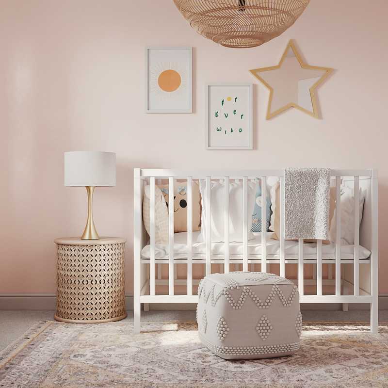 Bohemian, Global Nursery Design by Havenly Interior Designer Laura