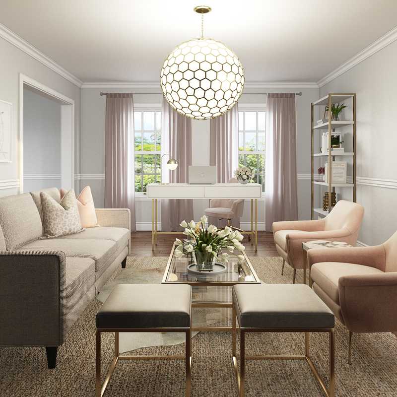 Living Room Glam Styling Tips - HV Design Group