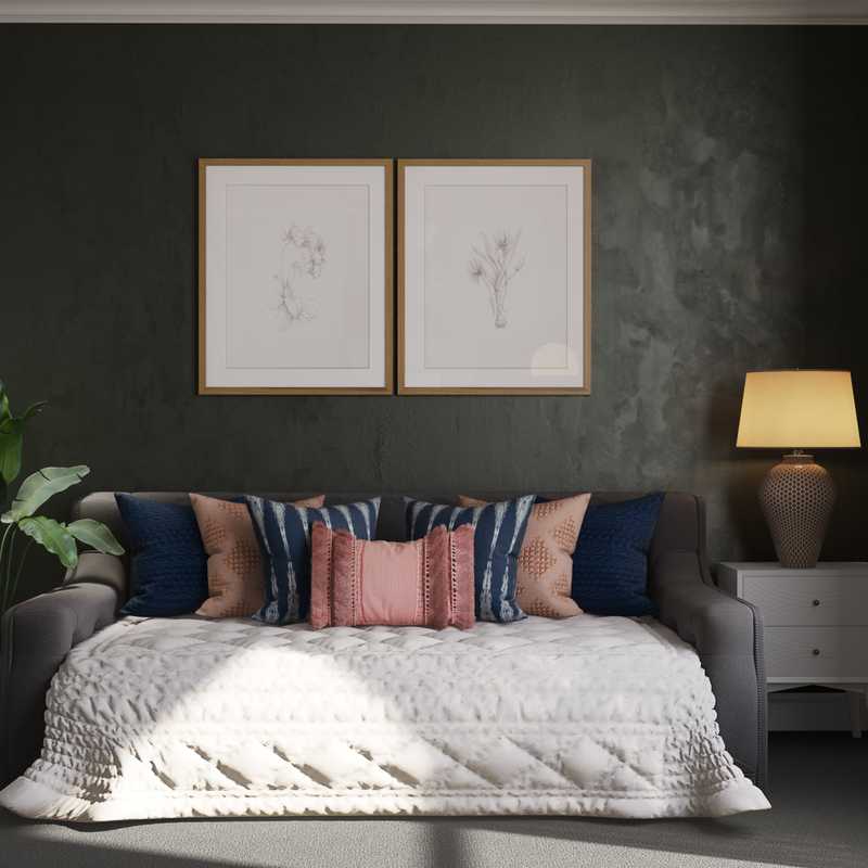 Modern, Minimal Bedroom Design by Havenly Interior Designer Emma