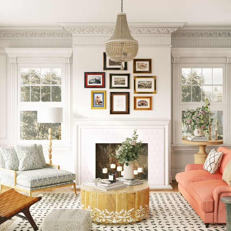 Eclectic, Bohemian, Global Design by Havenly Interior Designer