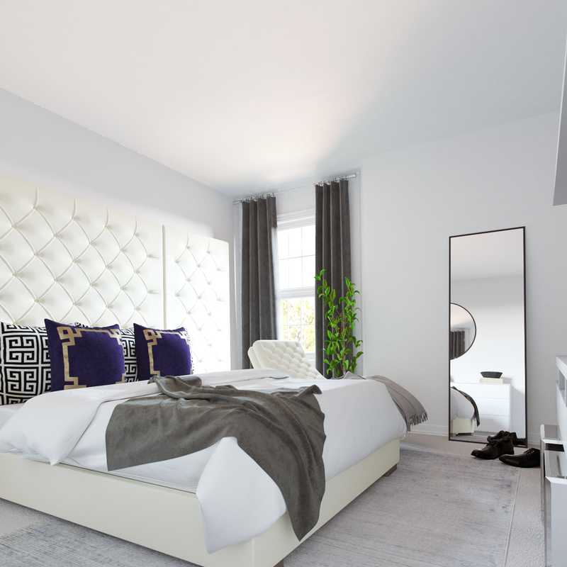 Contemporary, Transitional Bedroom Design by Havenly Interior Designer Vivian