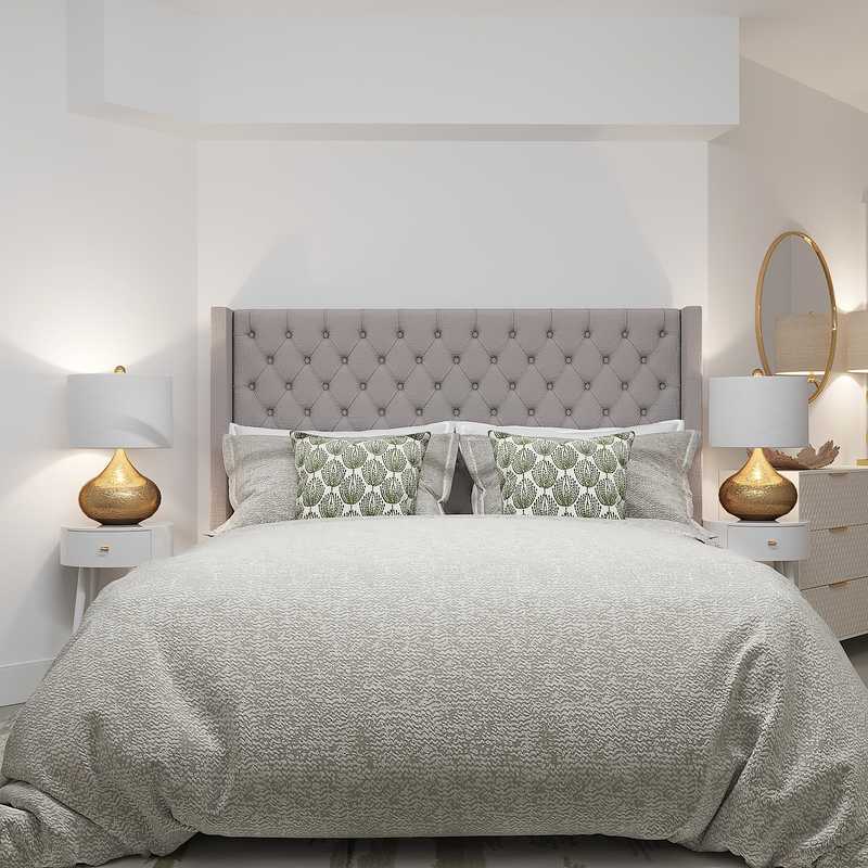 Contemporary, Classic, Glam Bedroom Design by Havenly Interior Designer Robyn