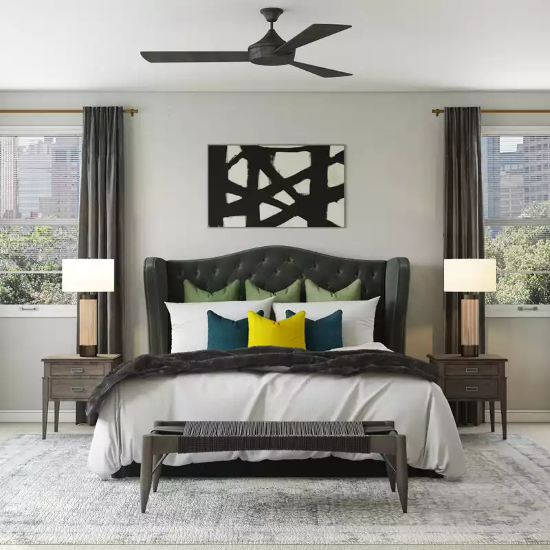 Contemporary, Modern Bedroom Design by Havenly Interior Designer Lisa