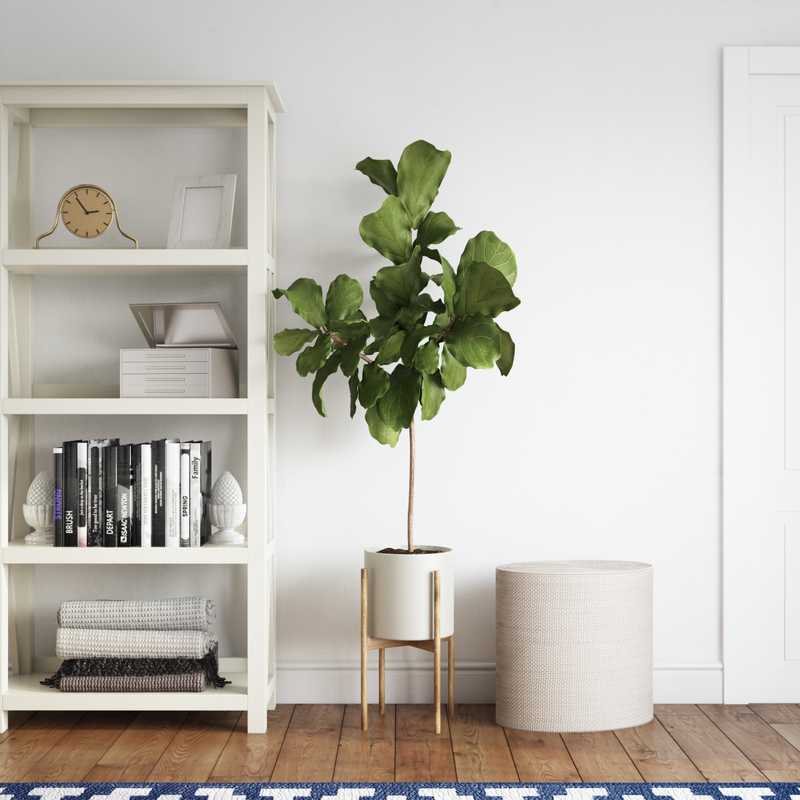 Contemporary, Transitional, Classic Contemporary Bedroom Design by Havenly Interior Designer Ellen