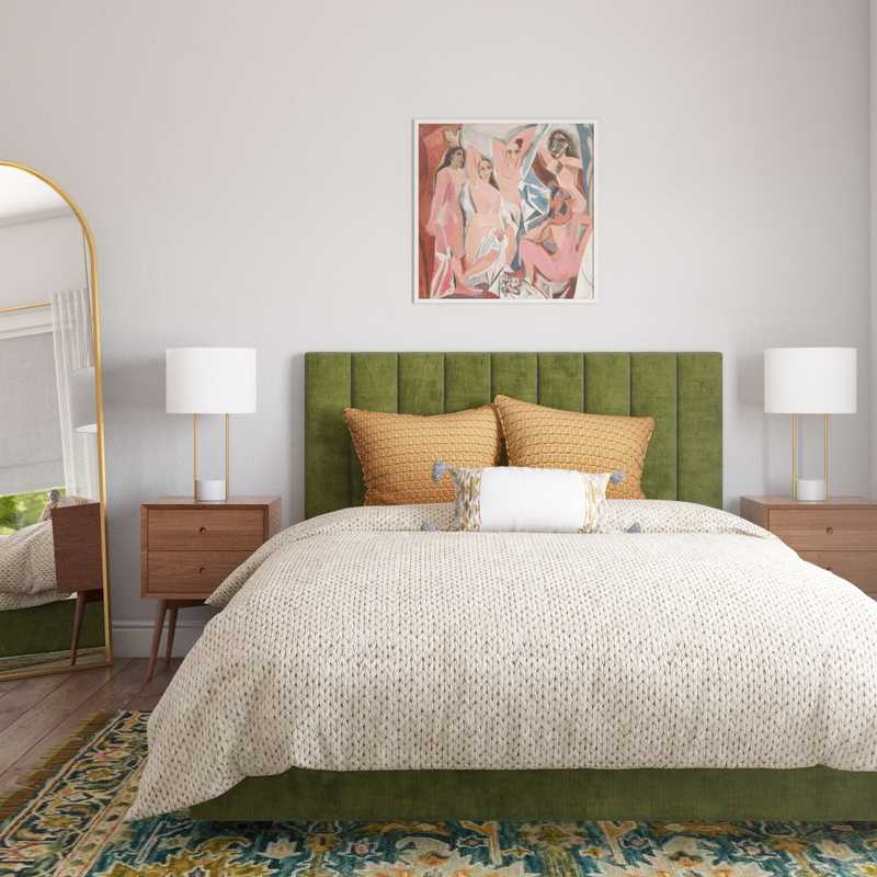 Contemporary, Classic Bedroom Design by Havenly Interior Designer Randi