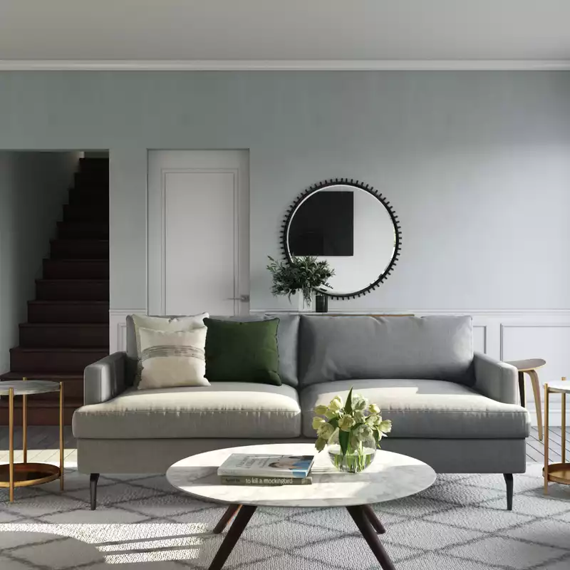 Minimal, Scandinavian Living Room Design by Havenly Interior Designer Allison