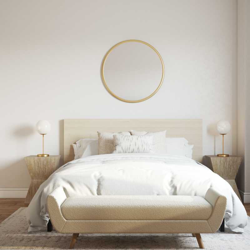 Modern, Bohemian, Transitional Bedroom Design by Havenly Interior Designer Jacqueline