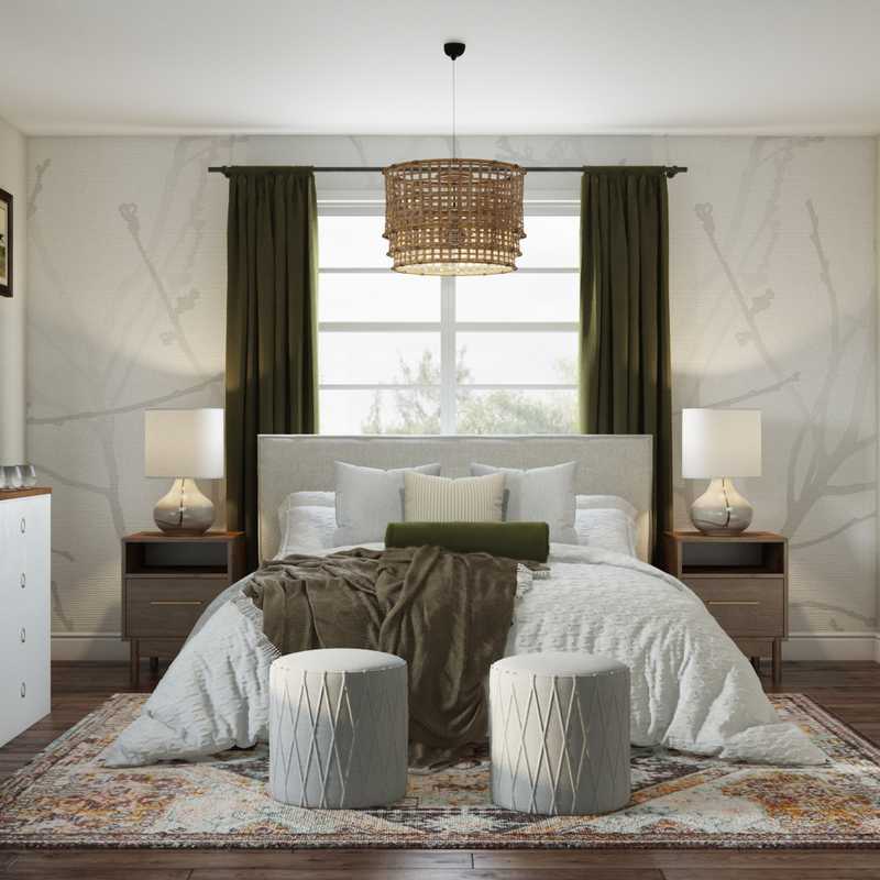 Modern, Bohemian, Midcentury Modern, Scandinavian Bedroom Design by Havenly Interior Designer Taylor