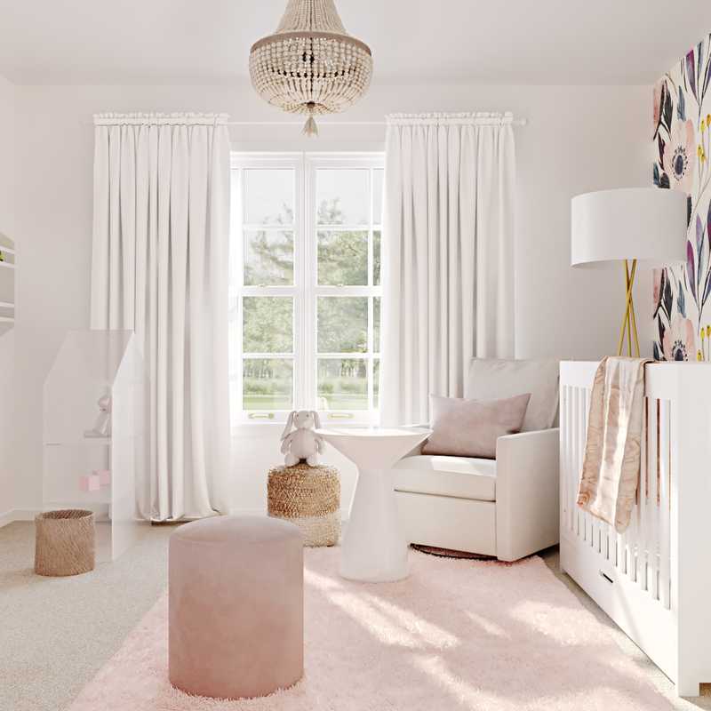 Modern, Glam Nursery Design by Havenly Interior Designer Sarah