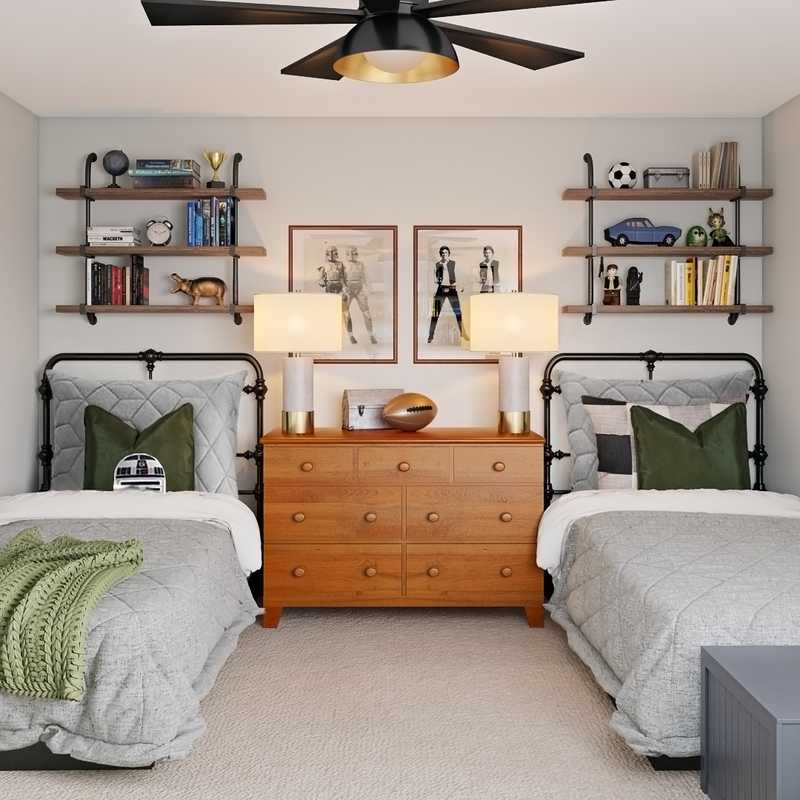 Classic Bedroom Design by Havenly Interior Designer Kelsey