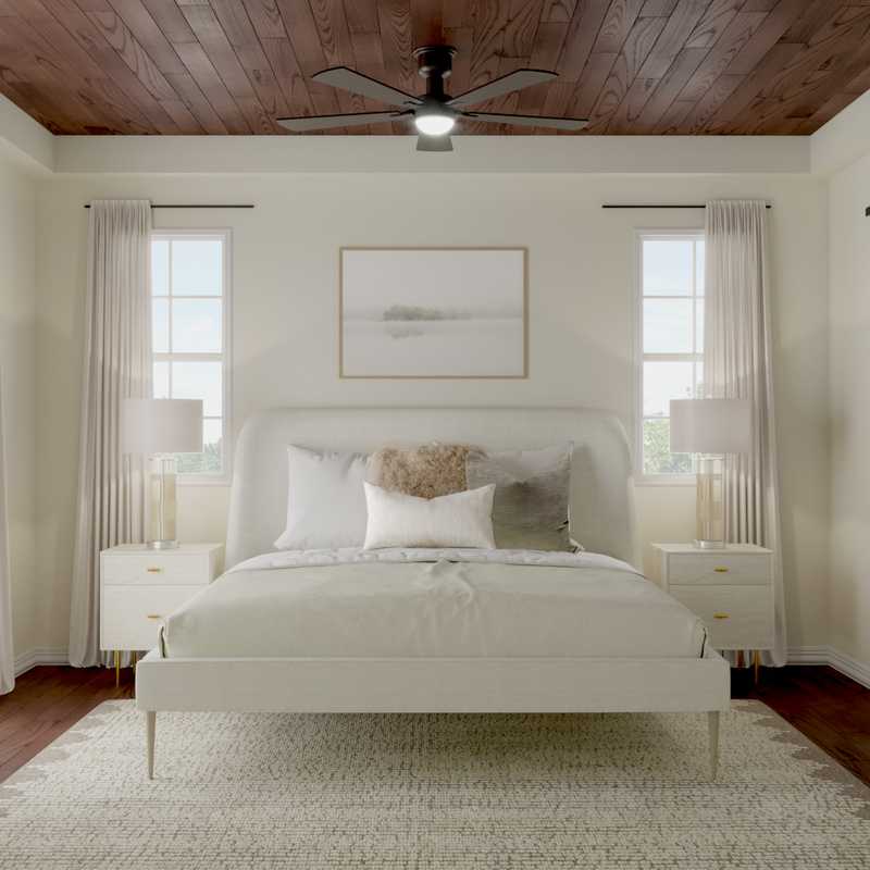 Modern, Transitional, Scandinavian Bedroom Design by Havenly Interior Designer Stacy