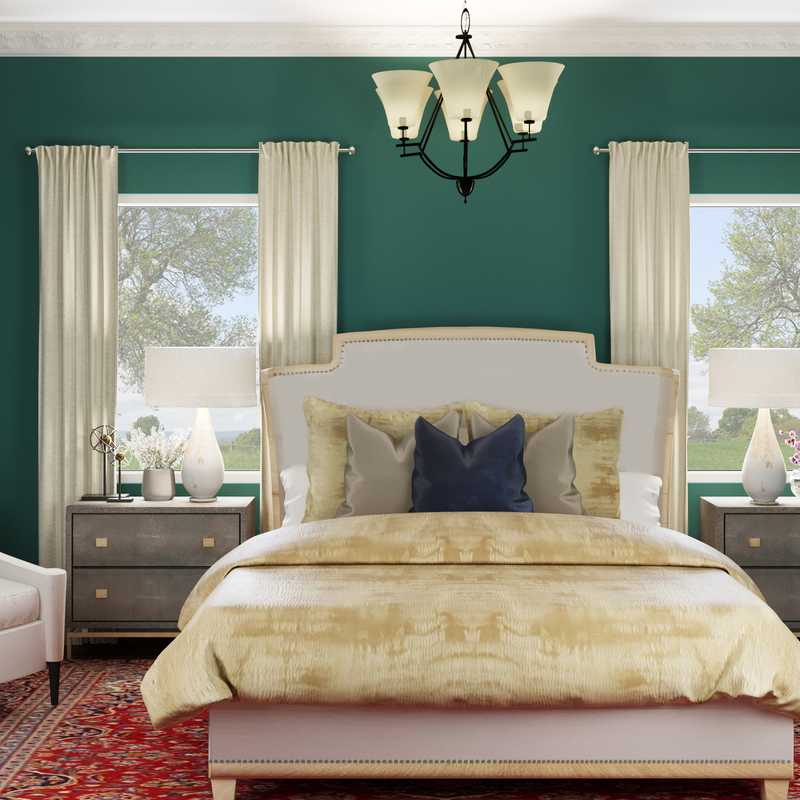 Traditional Bedroom Design by Havenly Interior Designer Candace