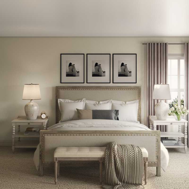Classic, Farmhouse Bedroom Design by Havenly Interior Designer Libby