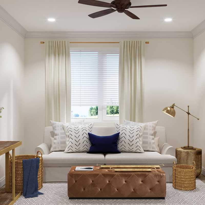 Classic, Traditional Living Room Design by Havenly Interior Designer Maria