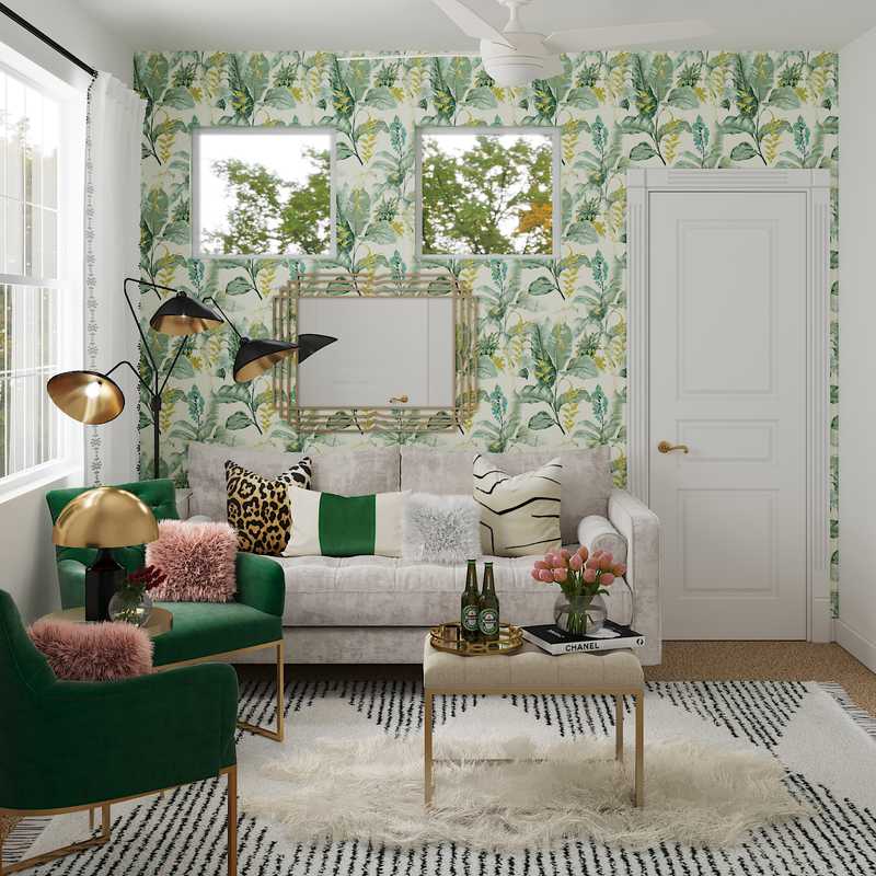 Modern, Glam Bedroom Design by Havenly Interior Designer Hagar